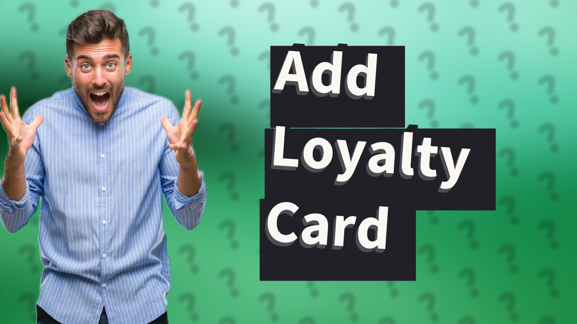 Add Loyalty Card