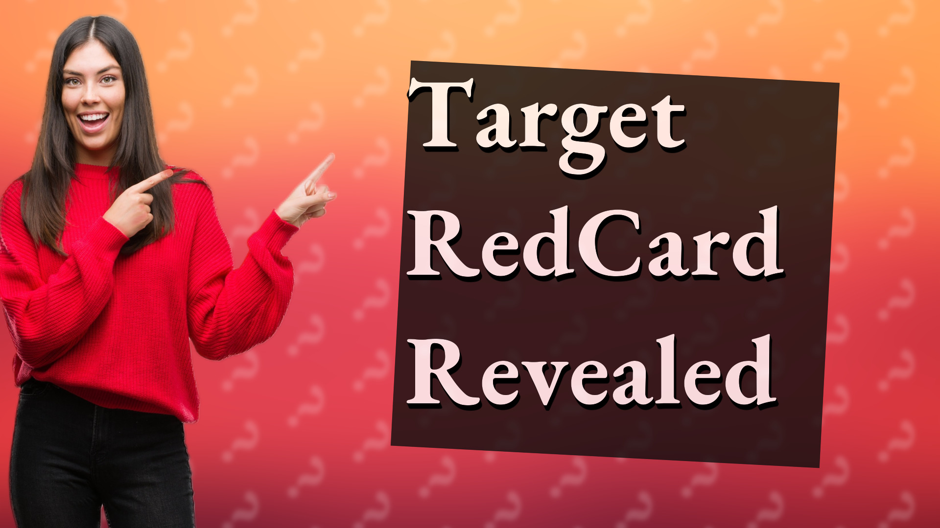 Target RedCard Revealed