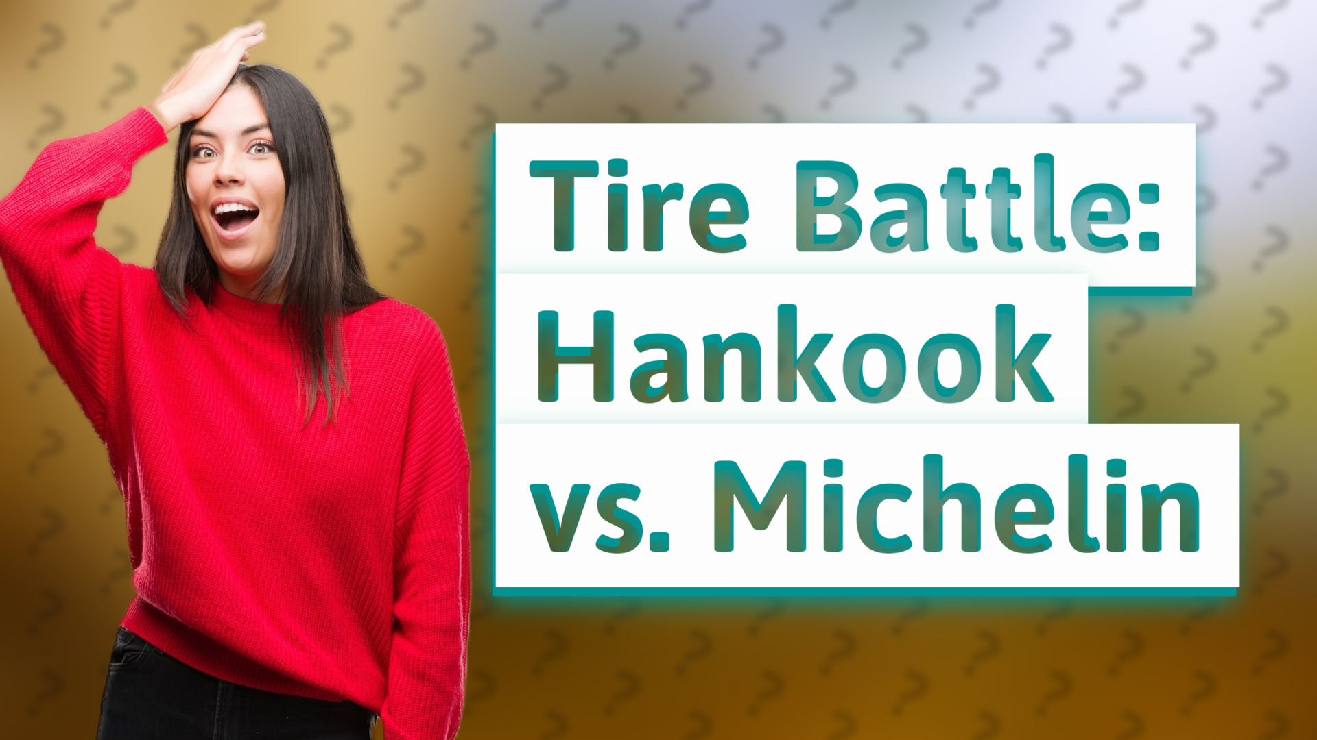Tire Battle: Hankook vs. Michelin
