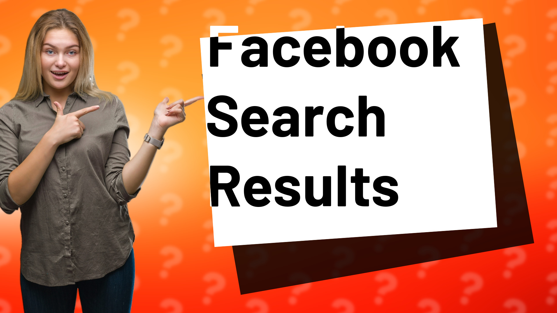 Facebook Search Results
