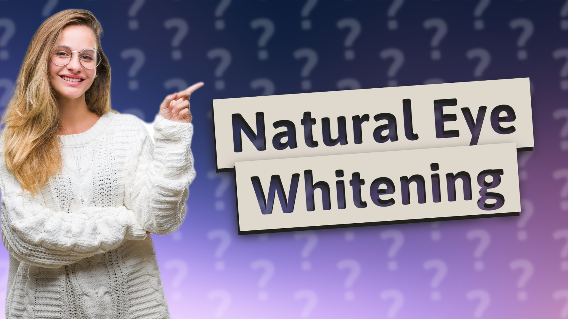 Natural Eye Whitening