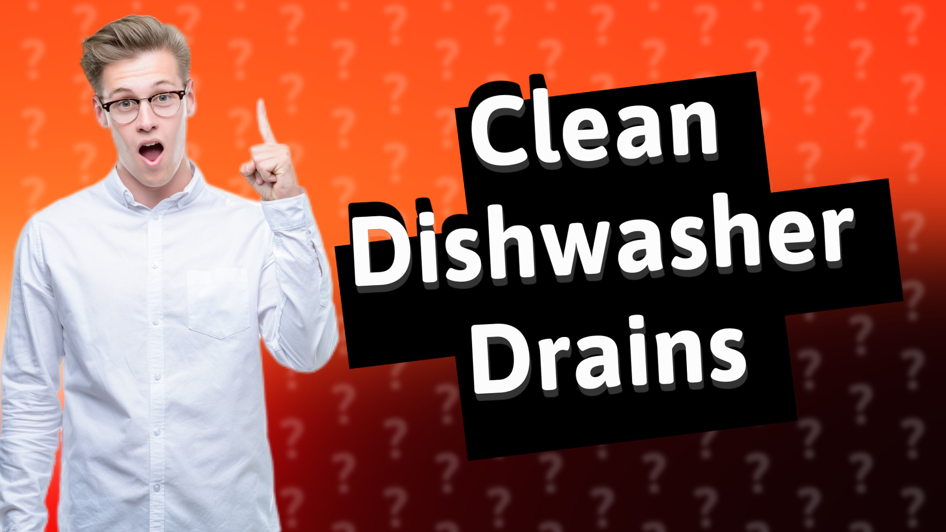 Clean Dishwasher Drains