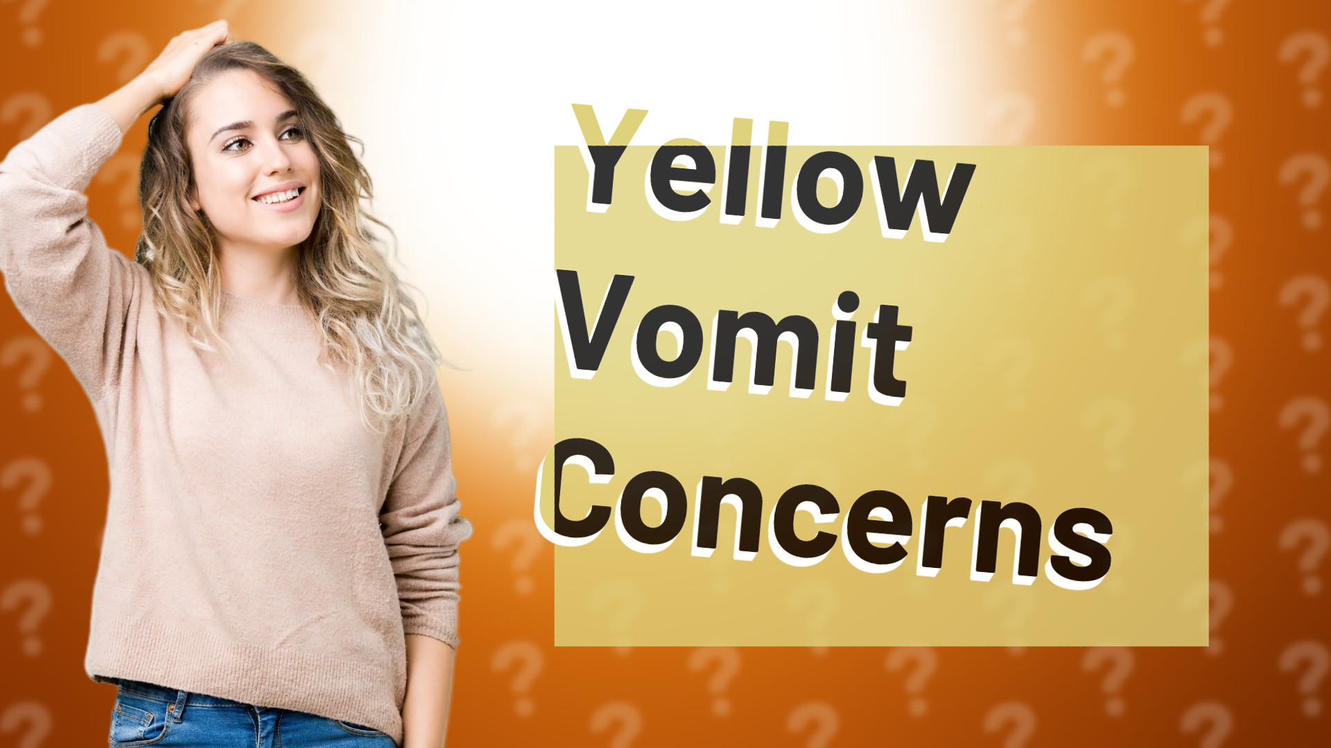 Yellow Vomit Concerns