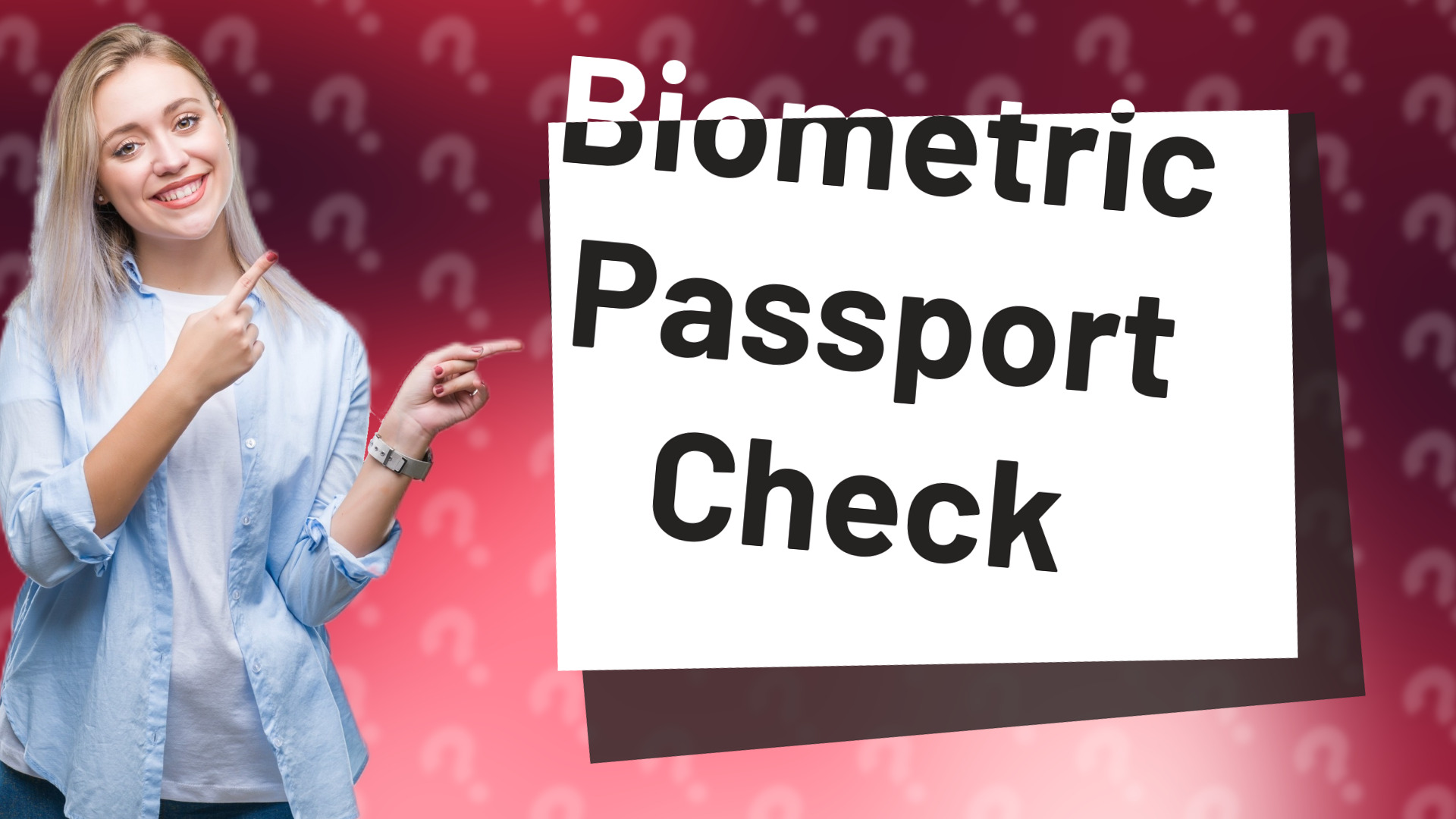 Biometric Passport Check
