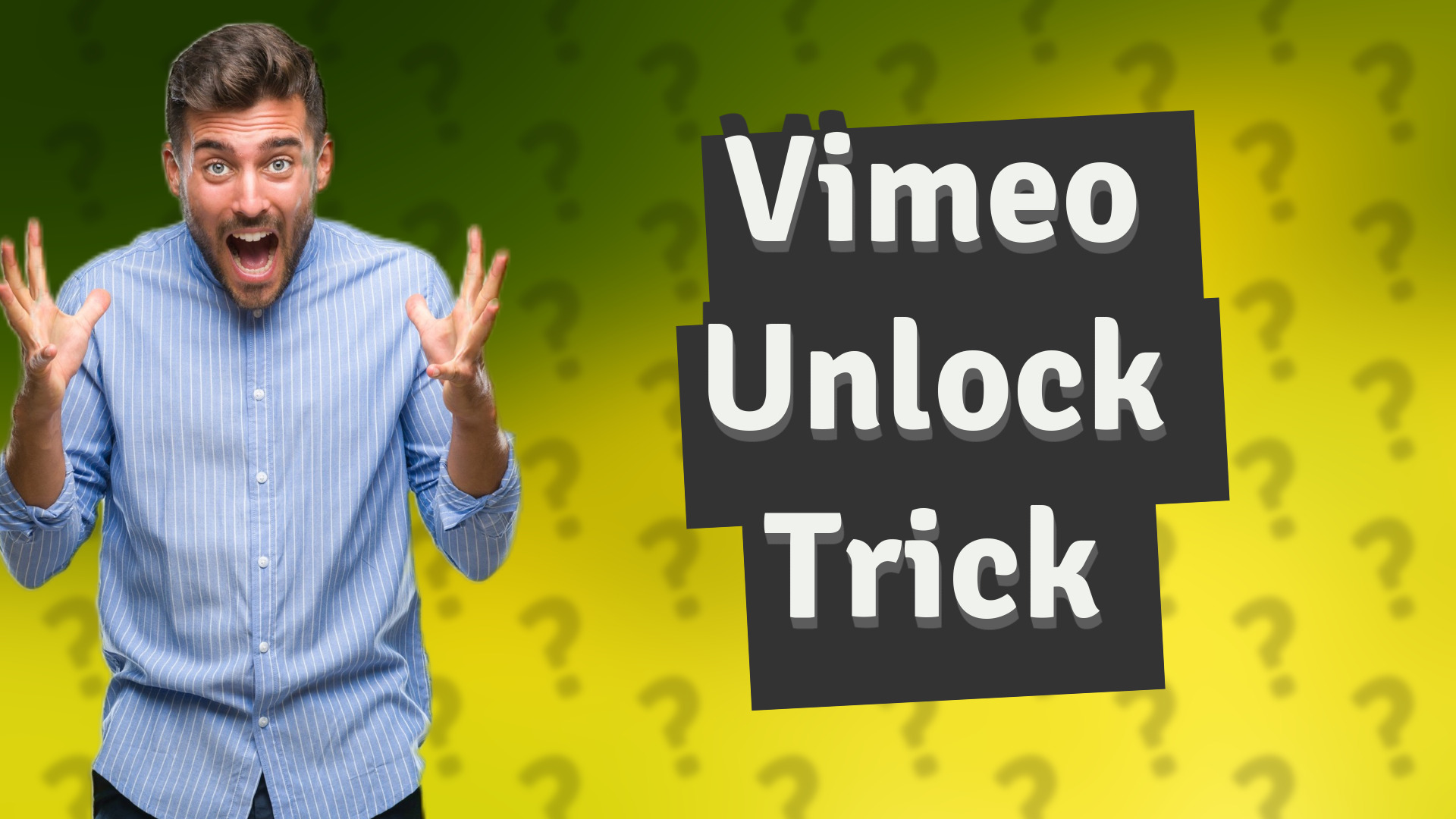 Vimeo Unlock Trick