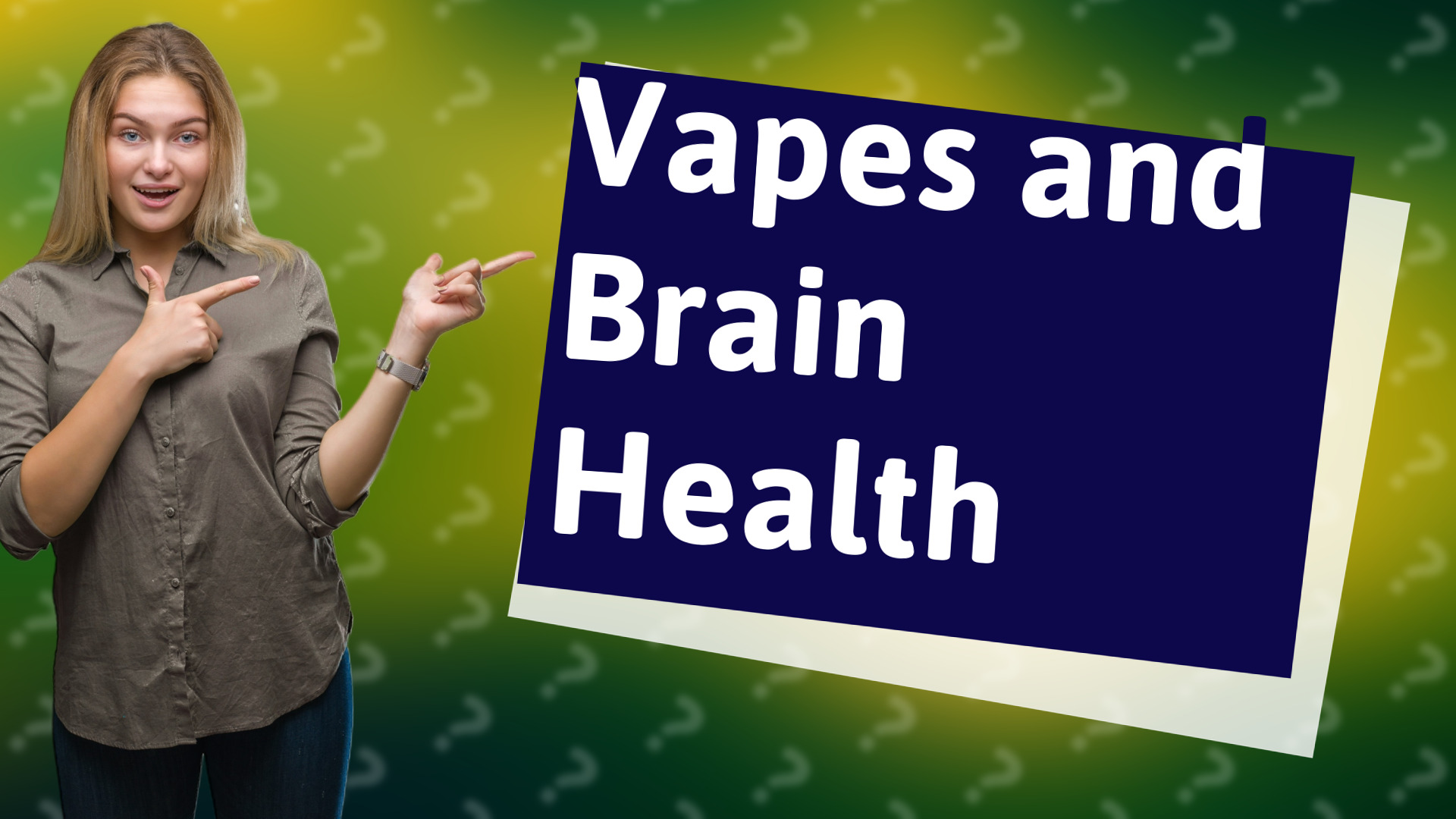 Vapes and Brain Health