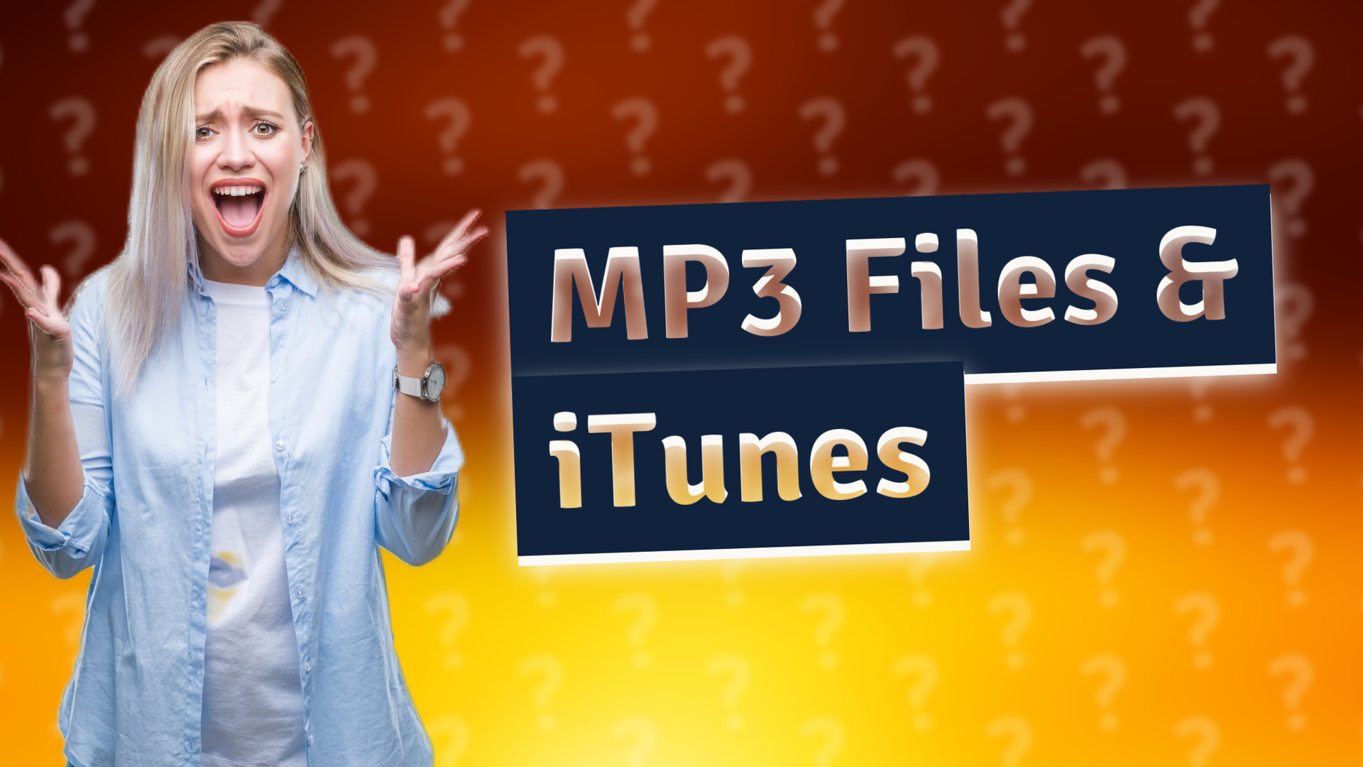MP3 Files & iTunes