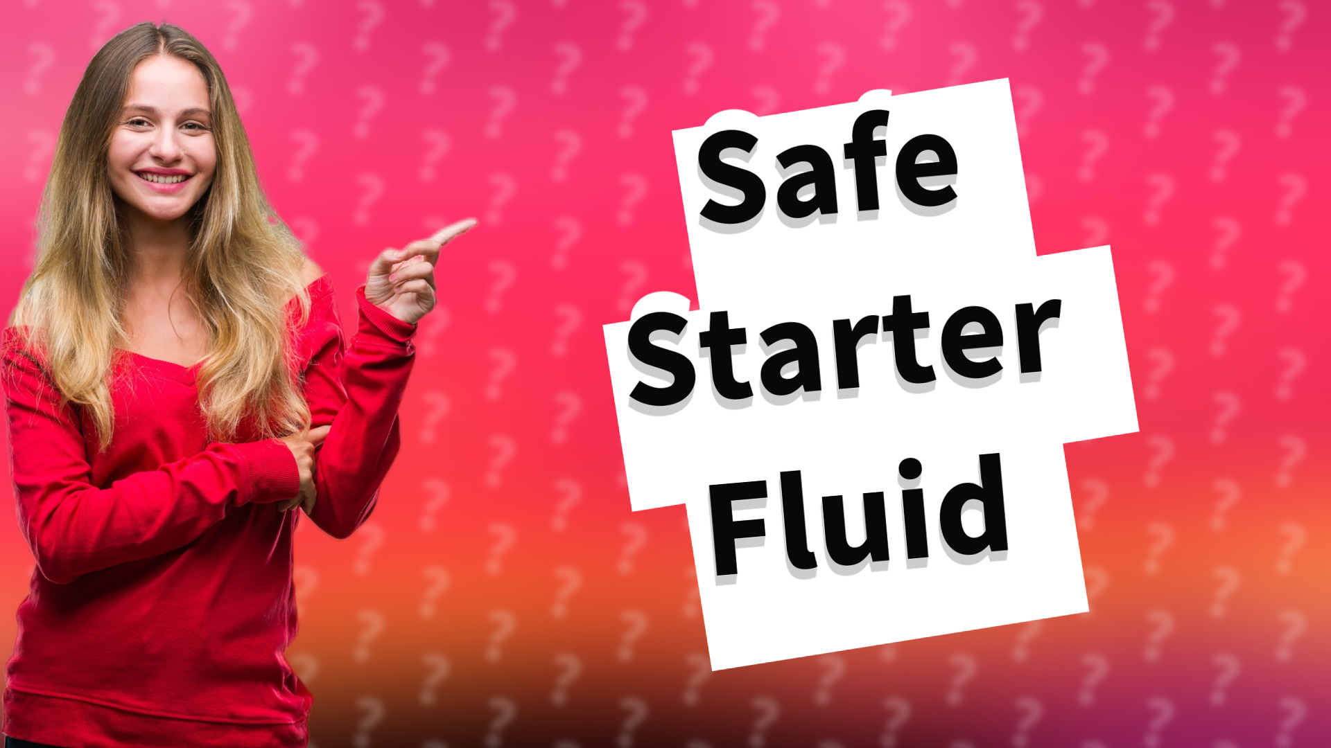 Safe Starter Fluid