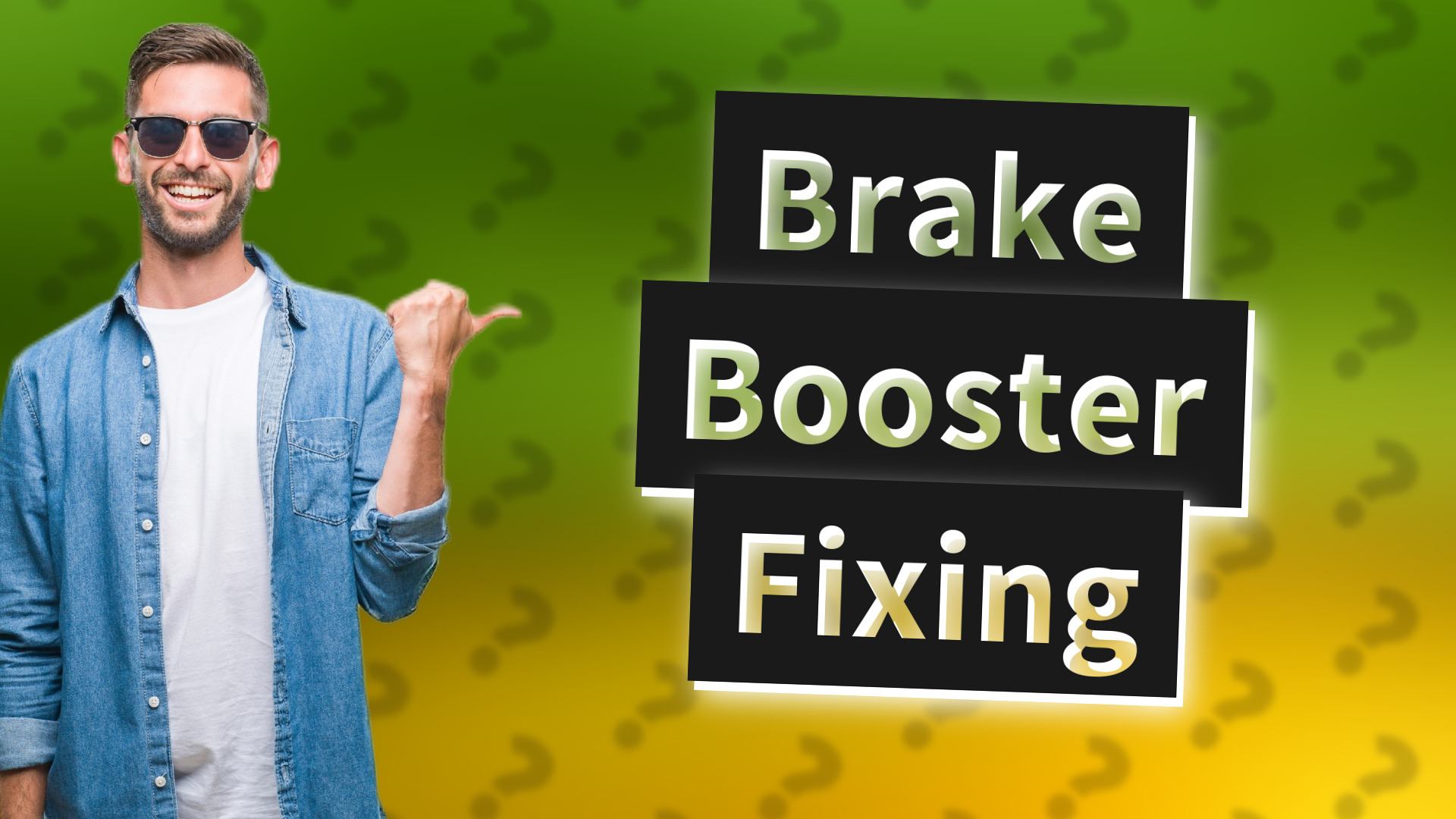 Brake Booster Fixing