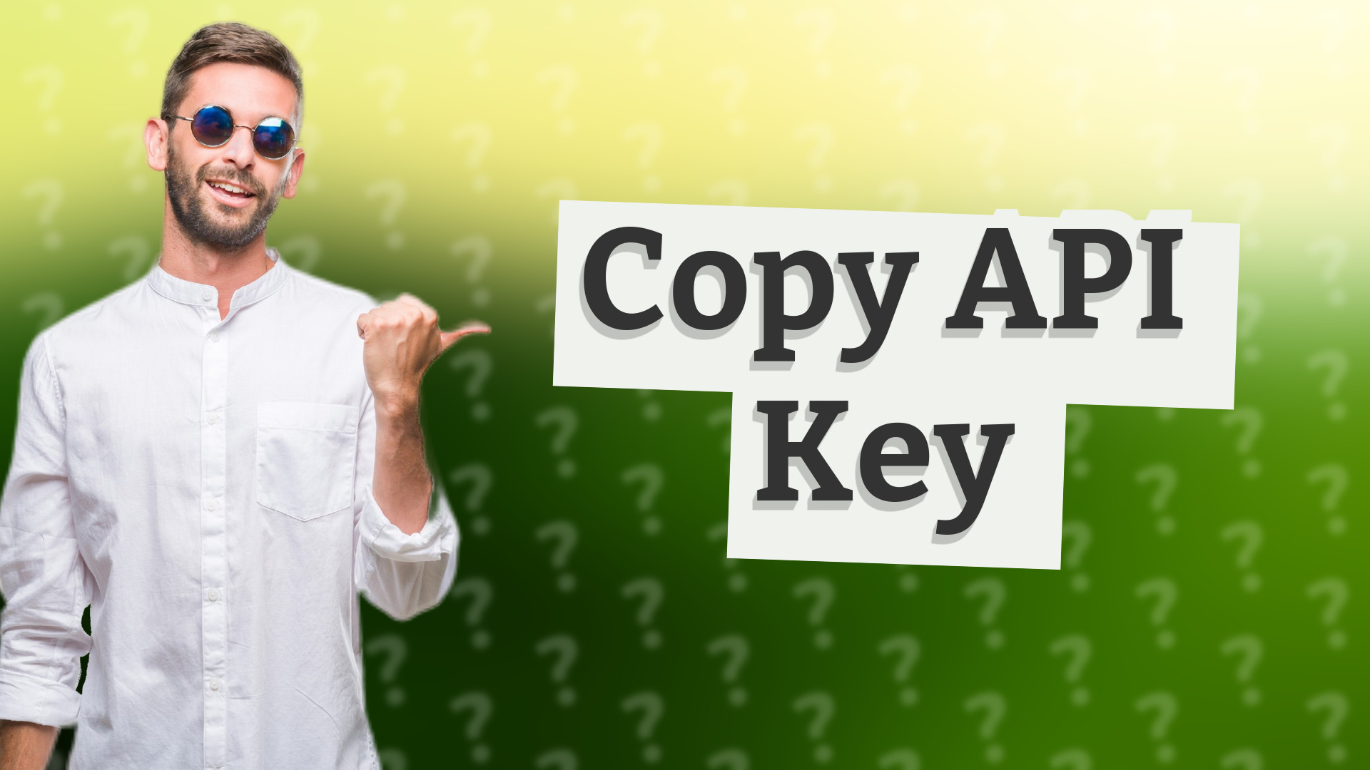 Copy API Key