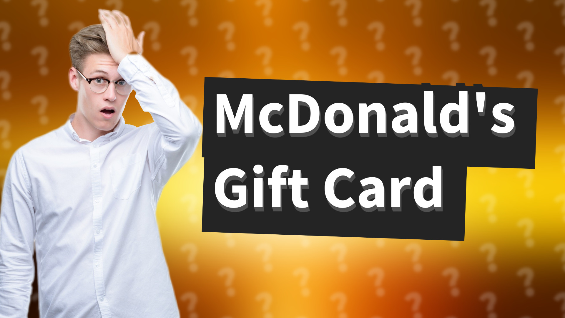 McDonald's Gift Card