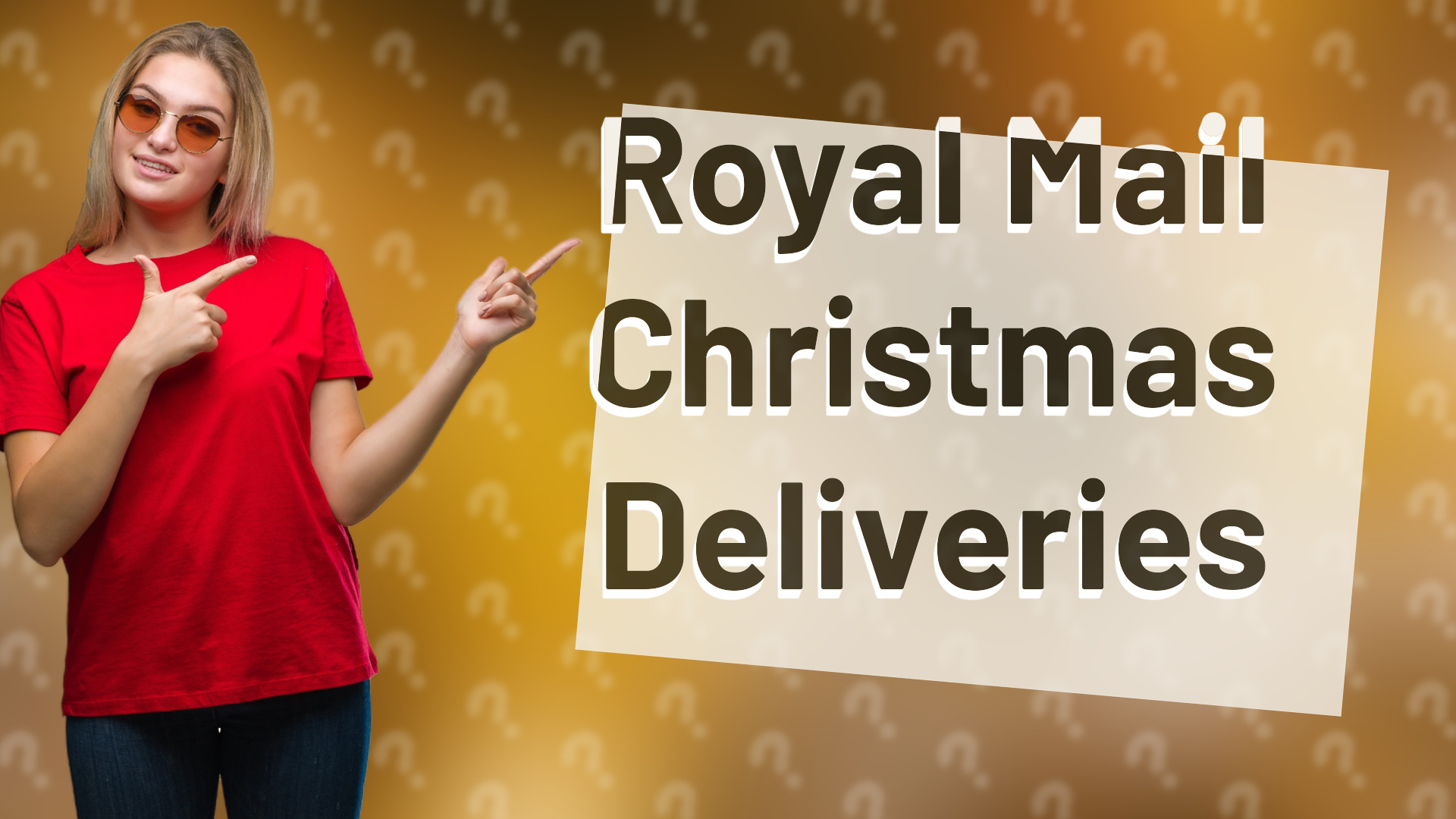 Royal Mail Christmas Deliveries