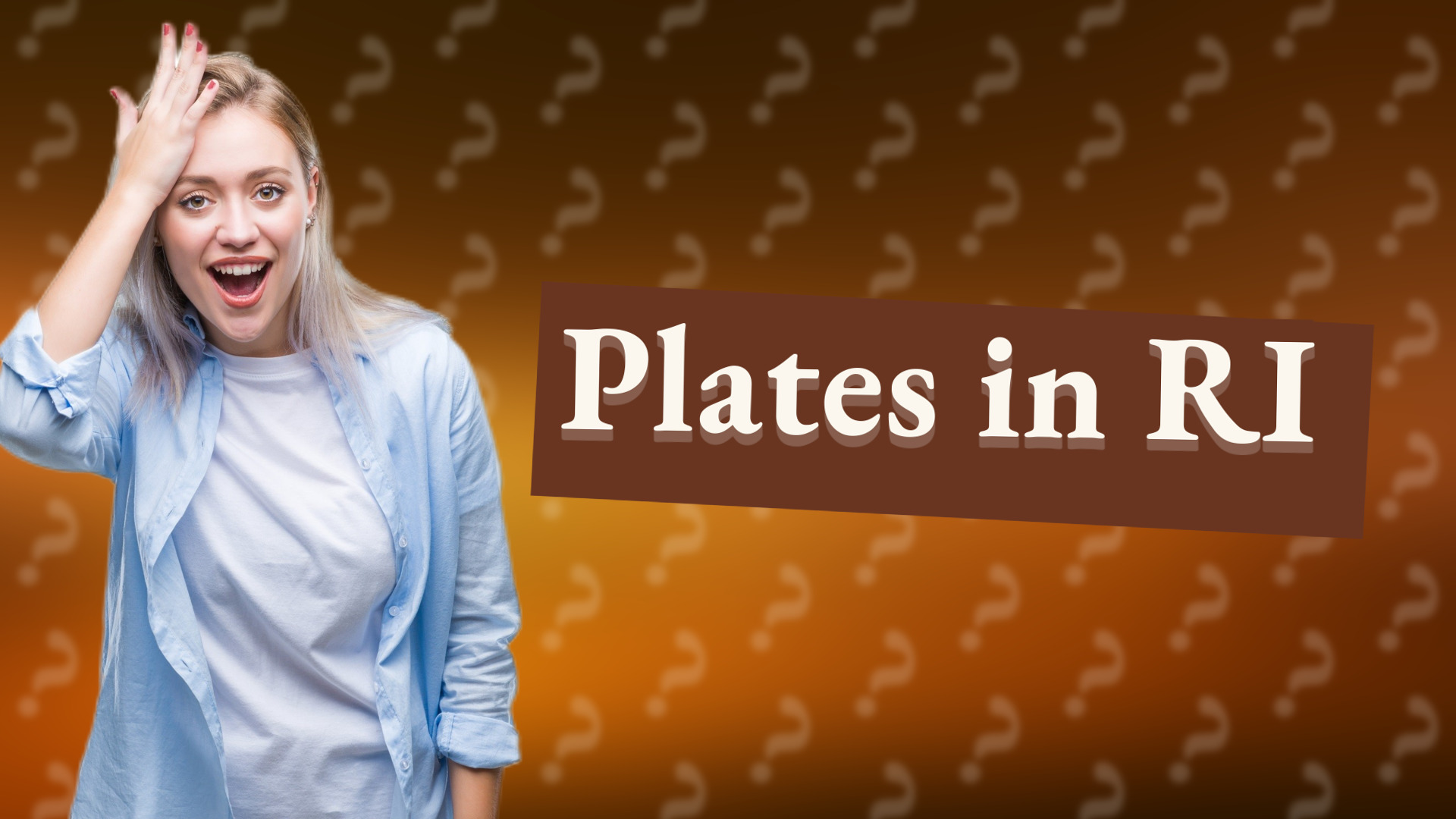 Plates in RI