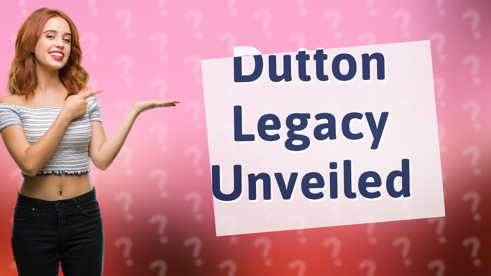 Dutton Legacy Unveiled