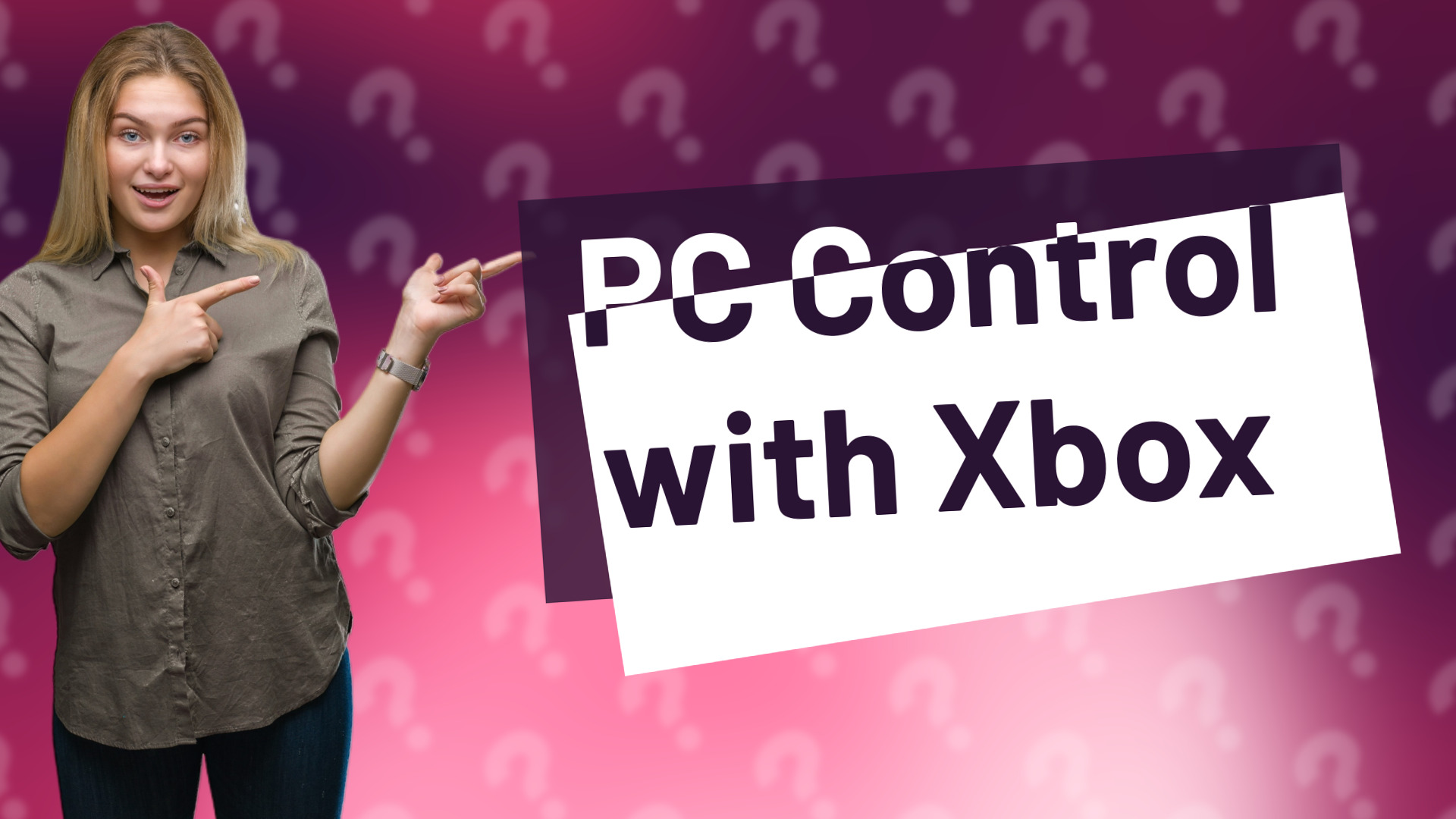PC Control with Xbox
