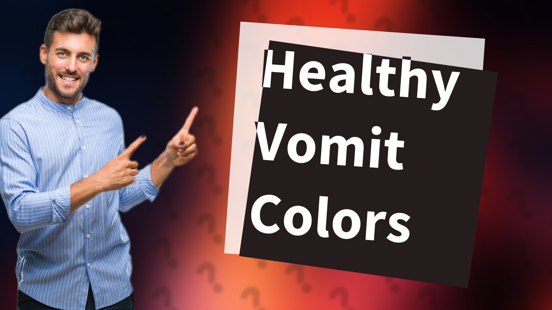 Healthy Vomit Colors