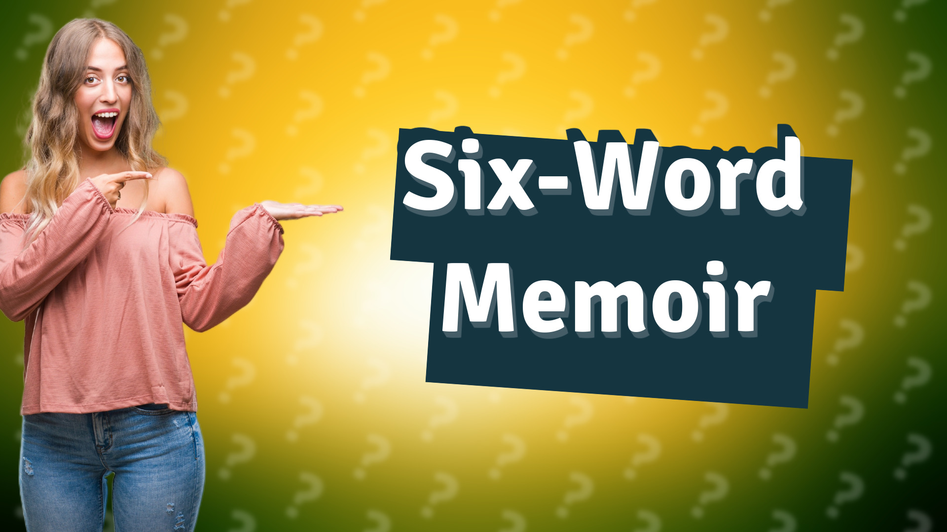 Six-Word Memoir