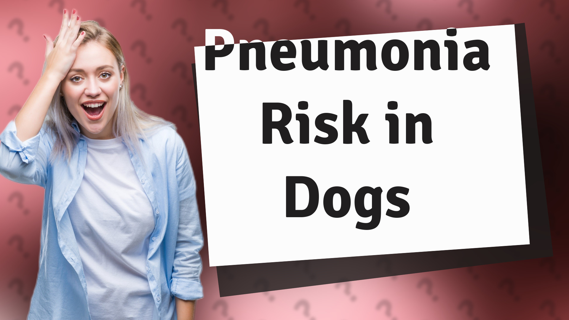 Pneumonia Risk in Dogs