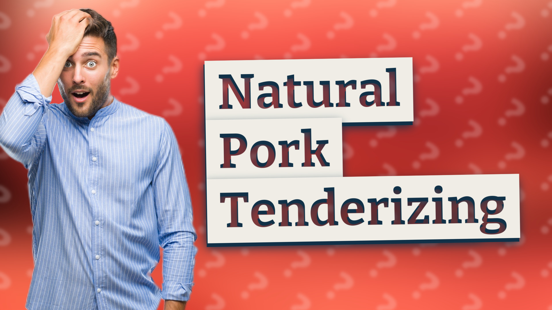 Natural Pork Tenderizing