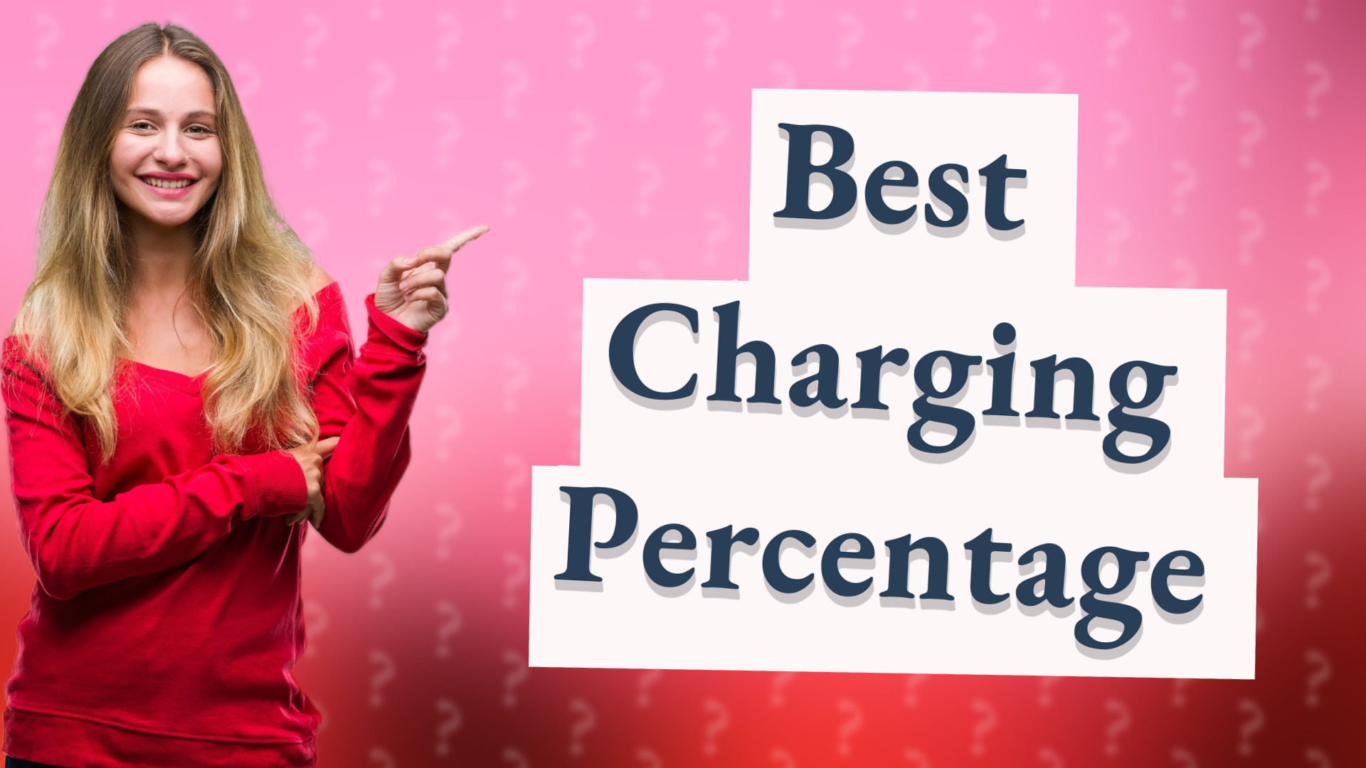 Best Charging Percentage