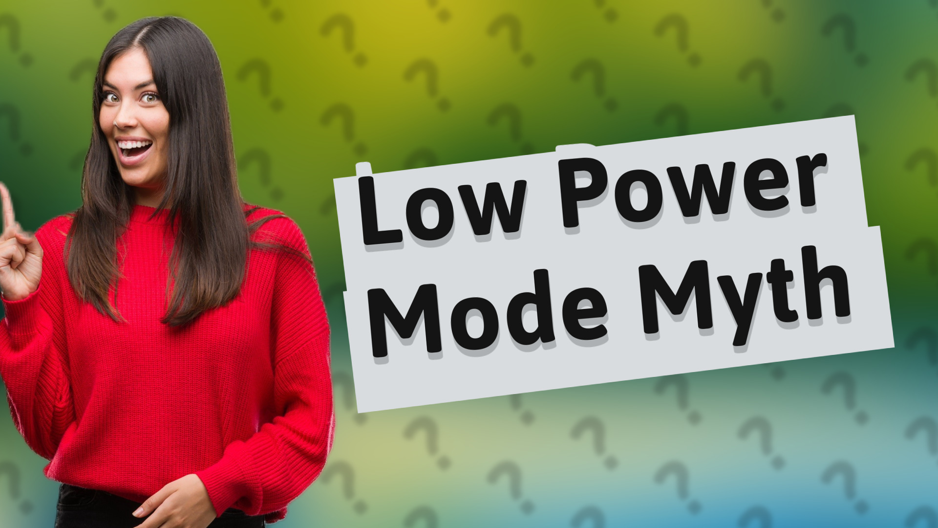 Low Power Mode Myth