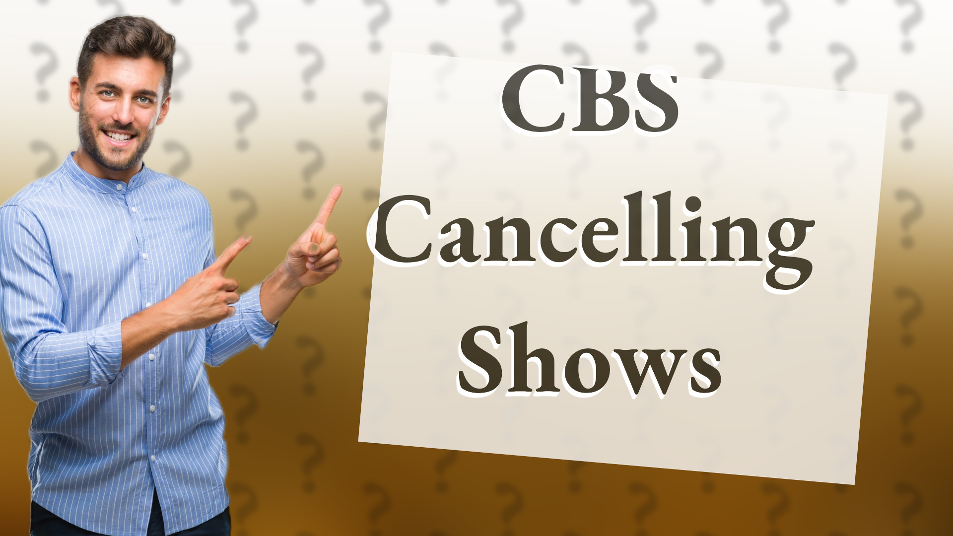 CBS Cancelling Shows