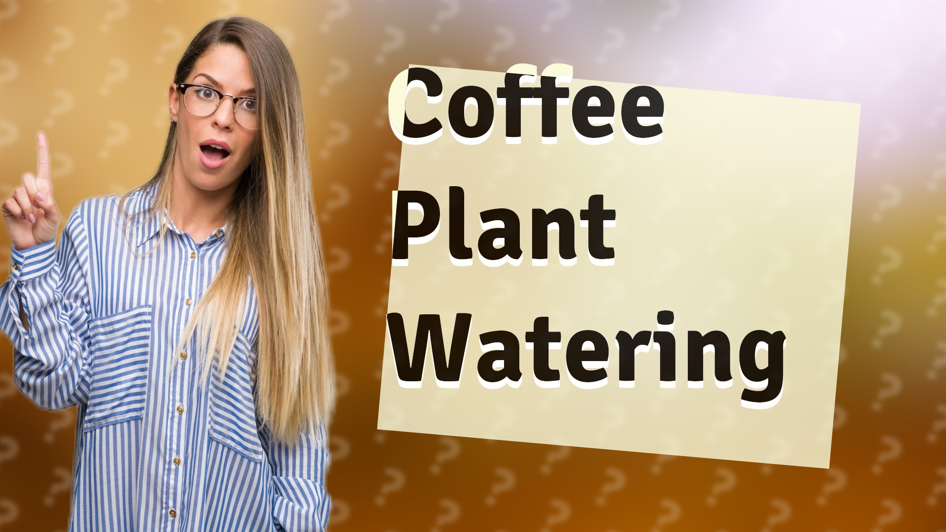 Coffee Plant Watering