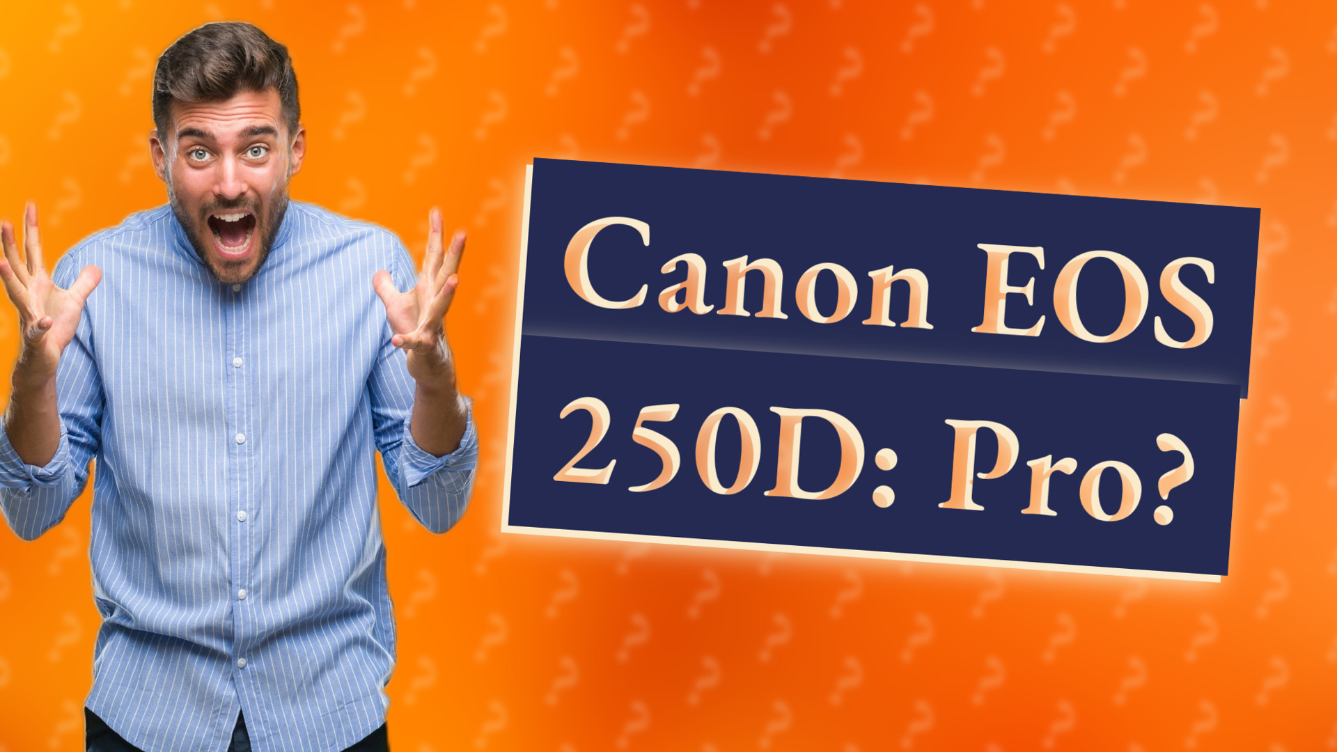 Canon EOS 250D: Pro?