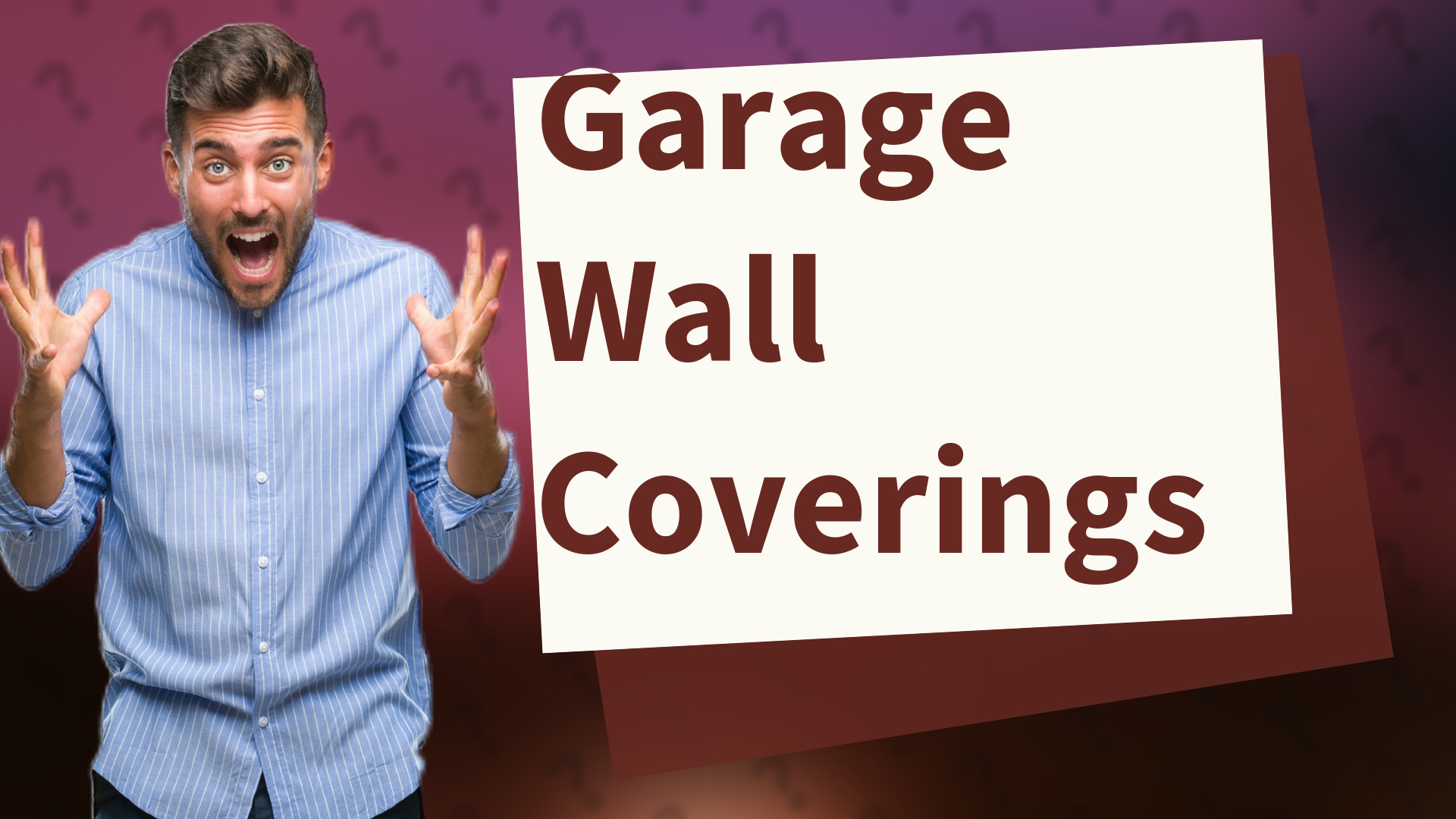 Garage Wall Coverings