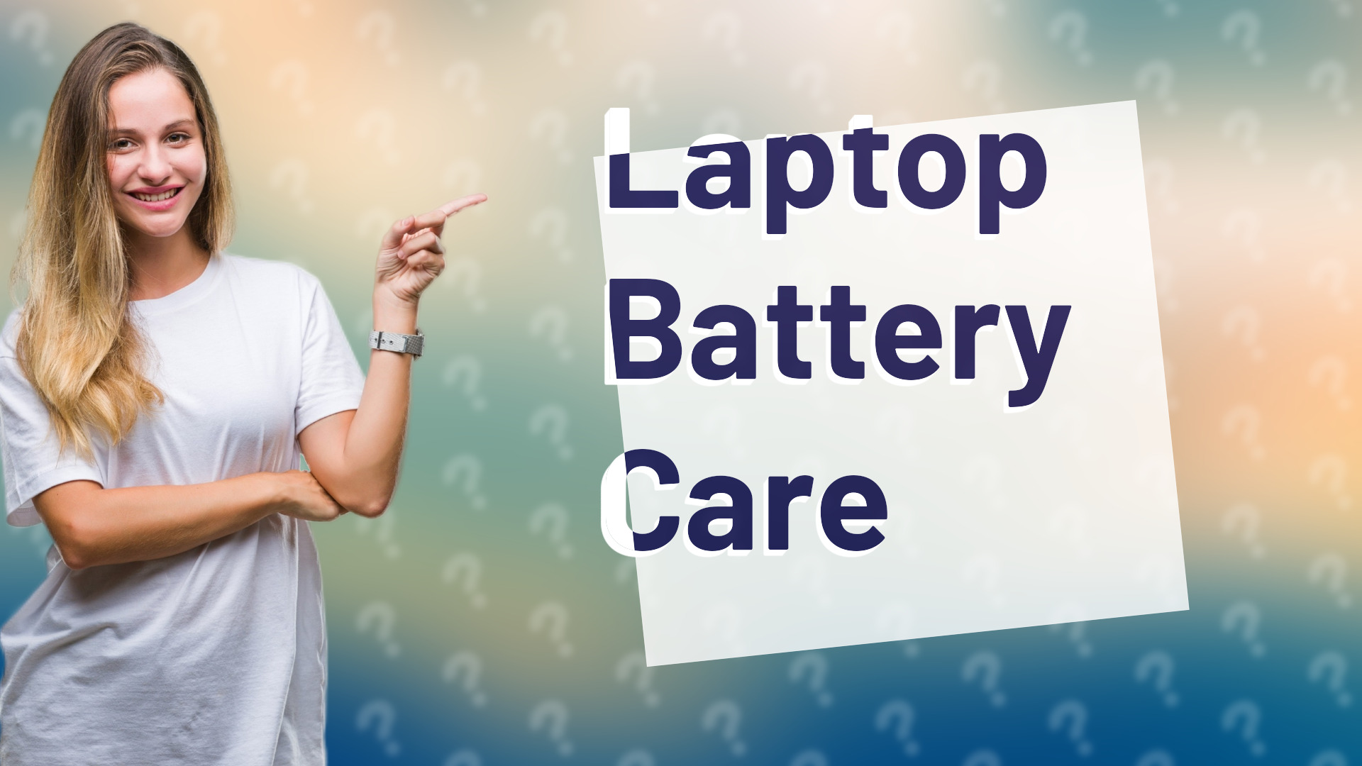 Laptop Battery Care
