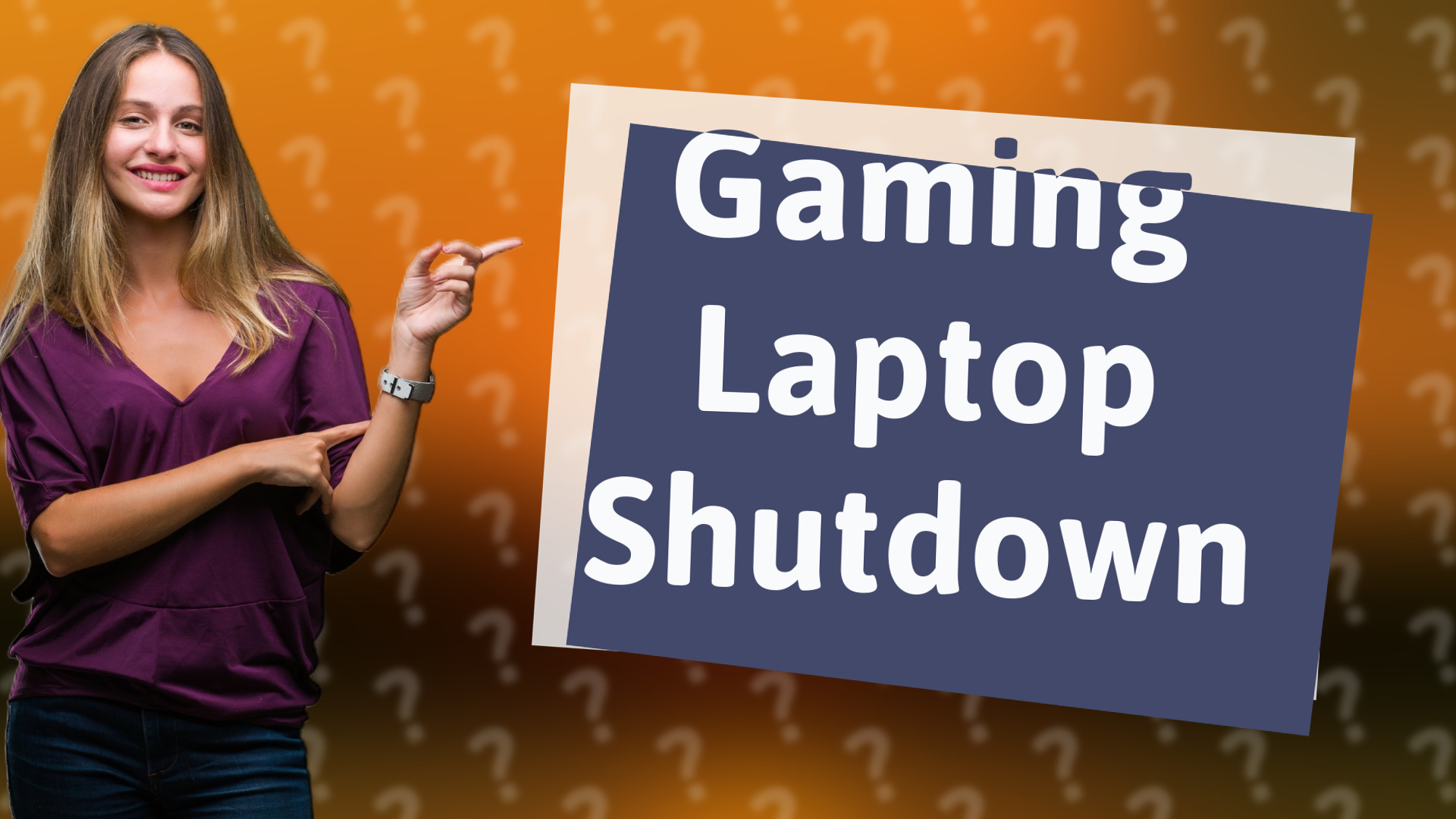 Gaming Laptop Shutdown