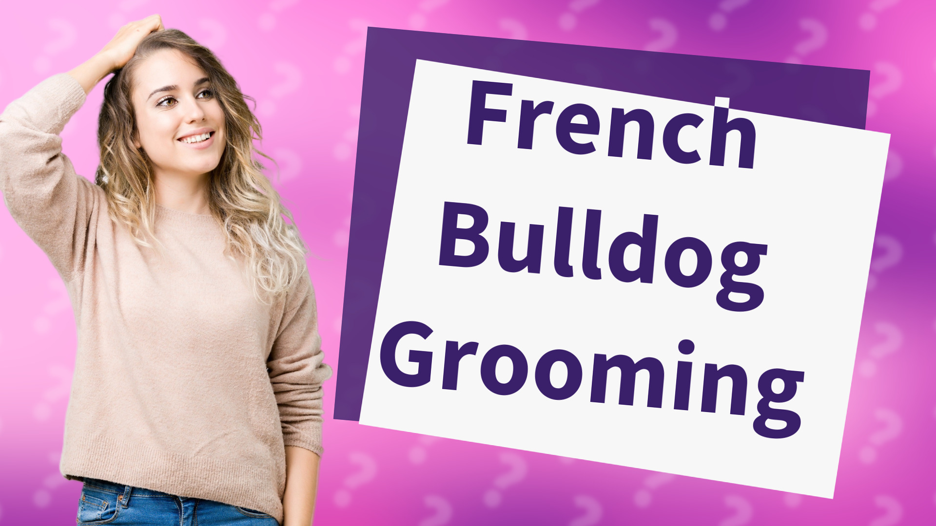 French Bulldog Grooming