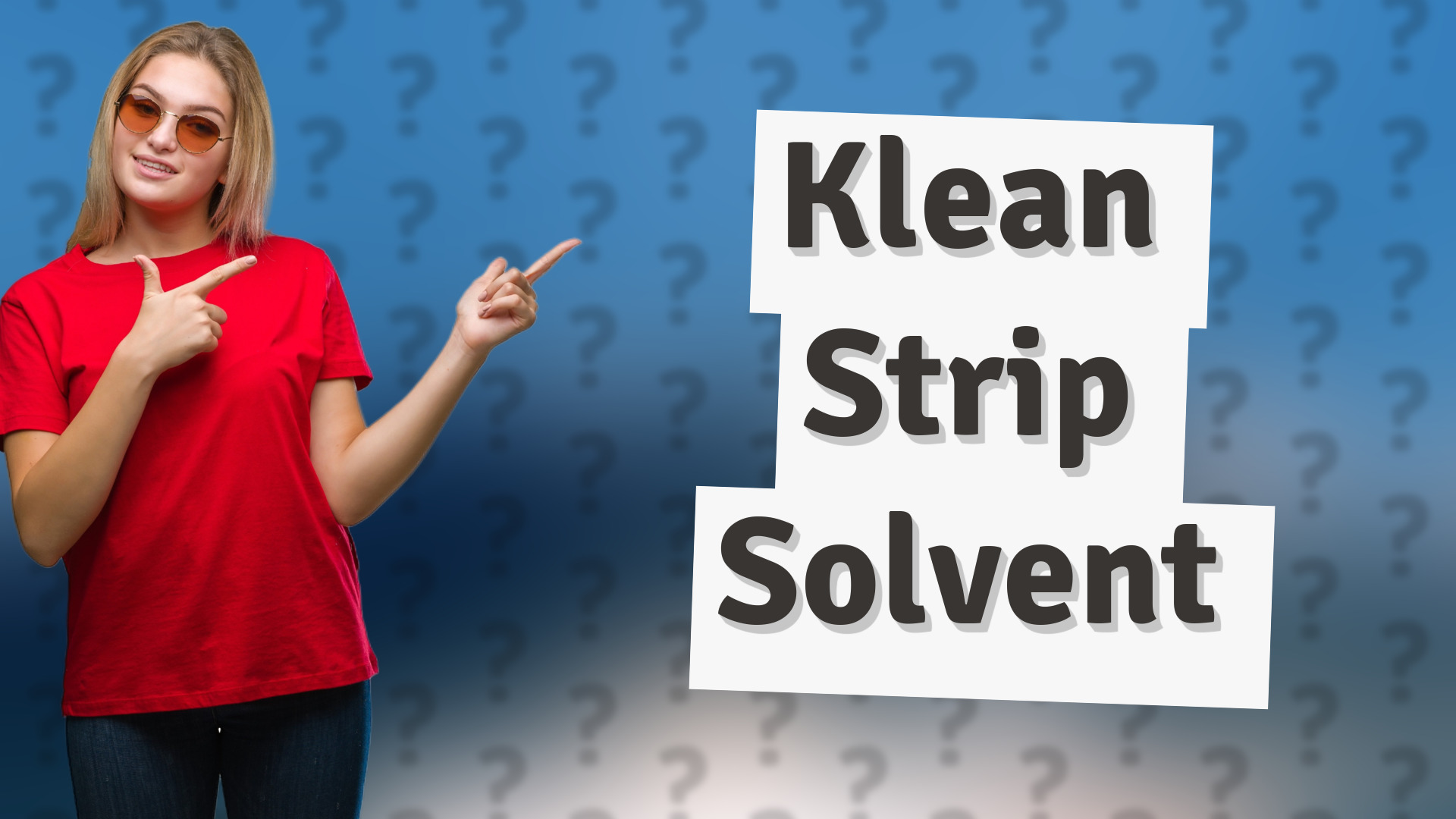 Klean Strip Solvent