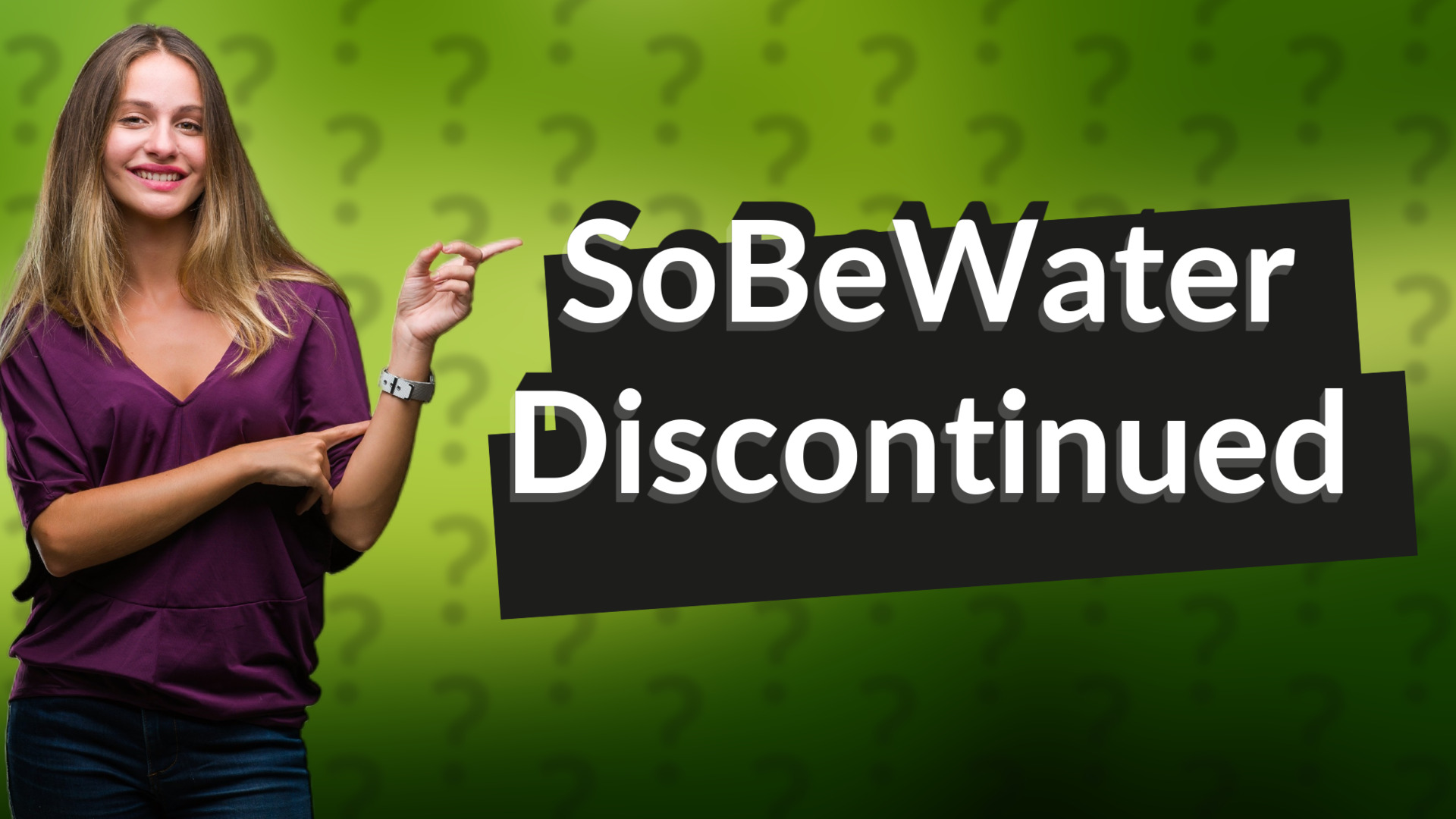 SoBeWater Discontinued