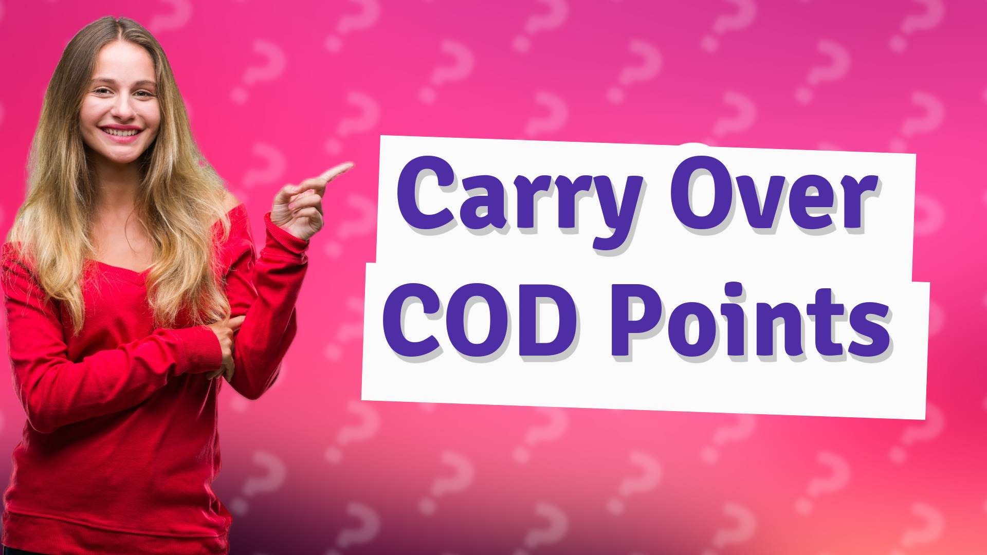 Carry Over COD Points