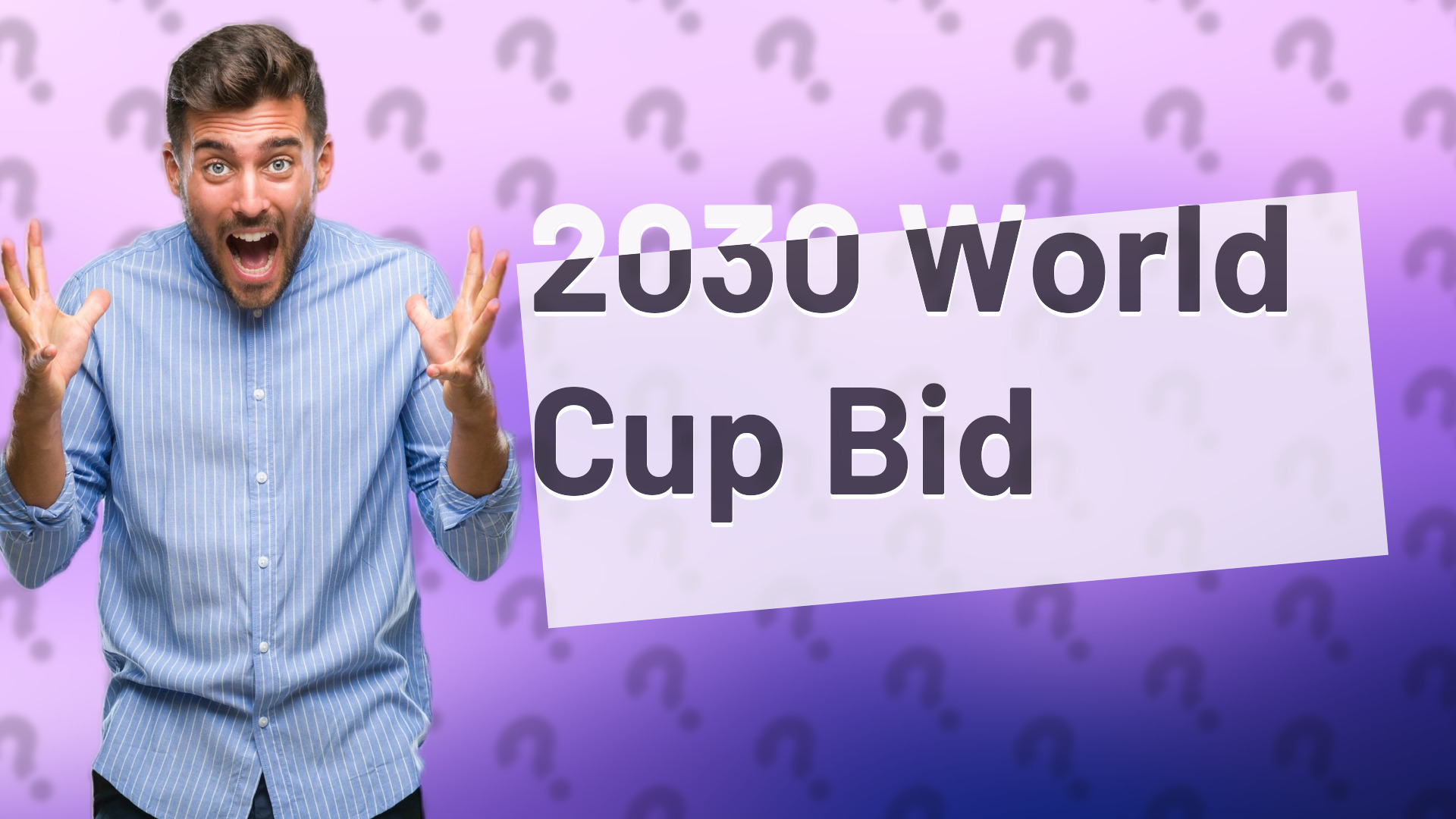 2030 World Cup Bid