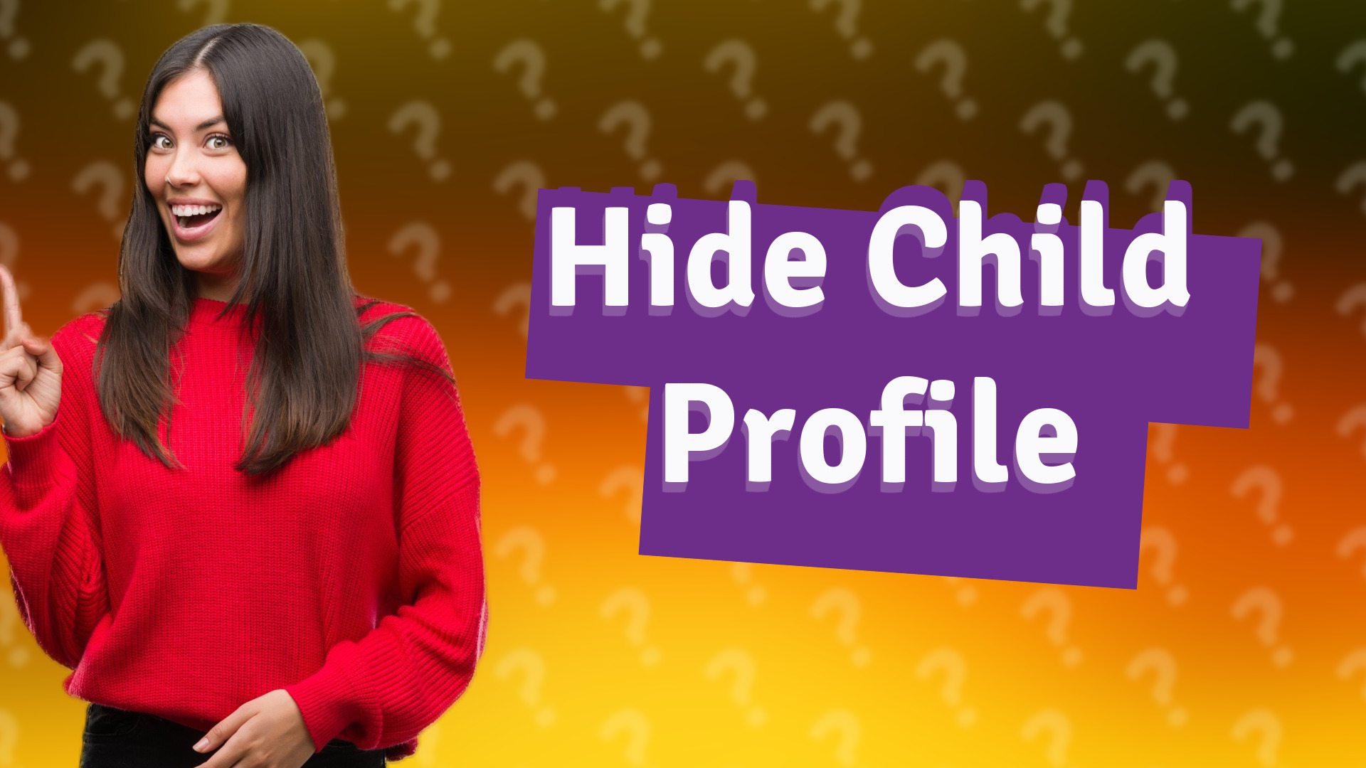 Hide Child Profile