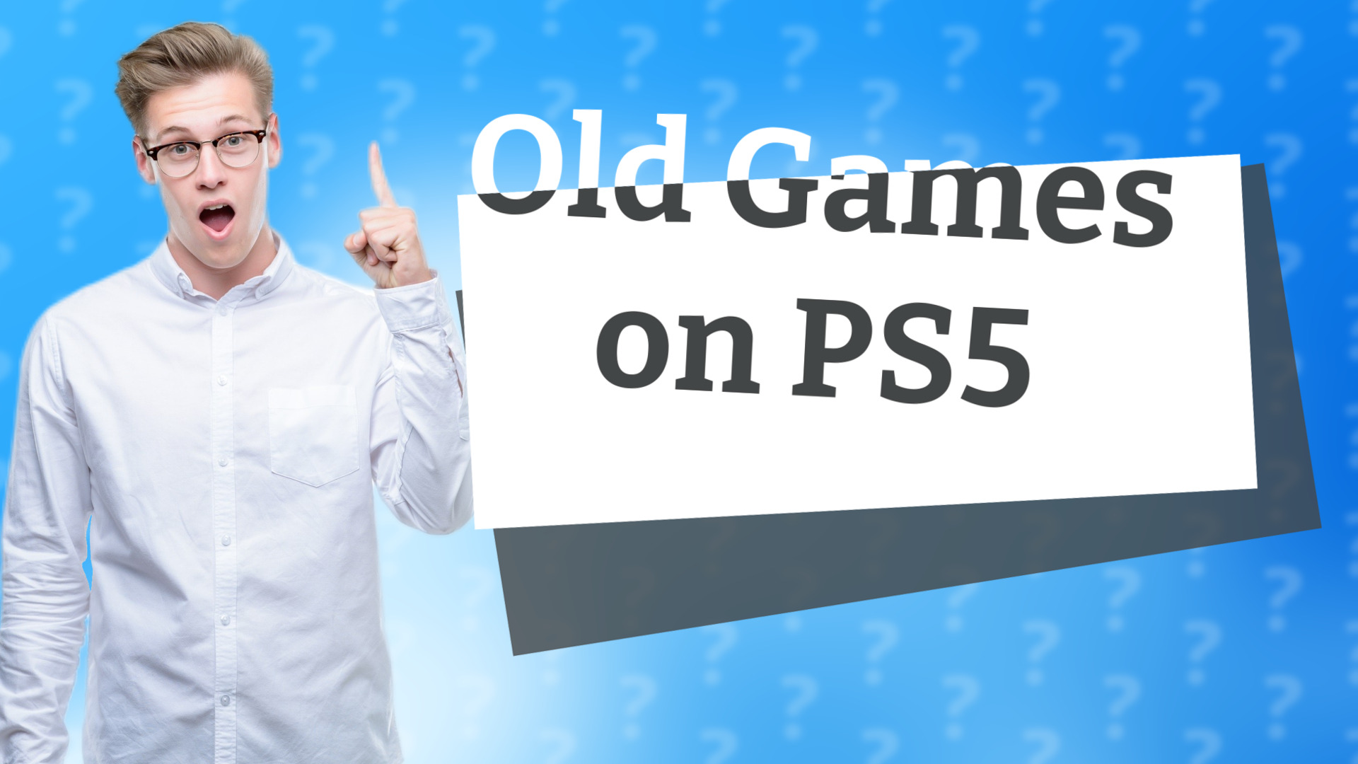 Old Games on PS5