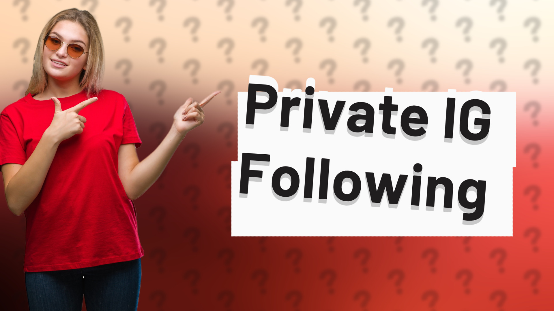 Private IG Following