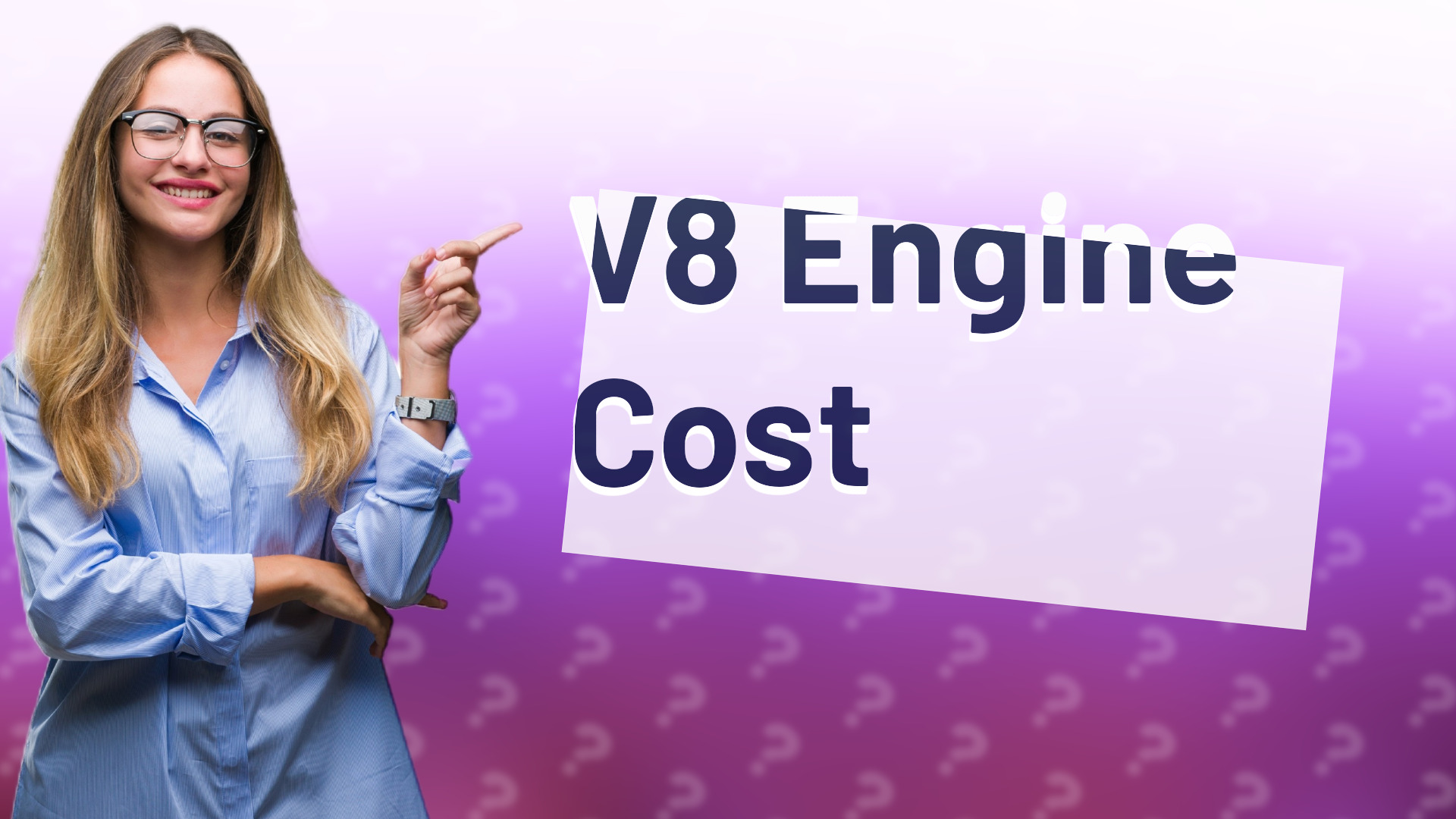 V8 Engine Cost