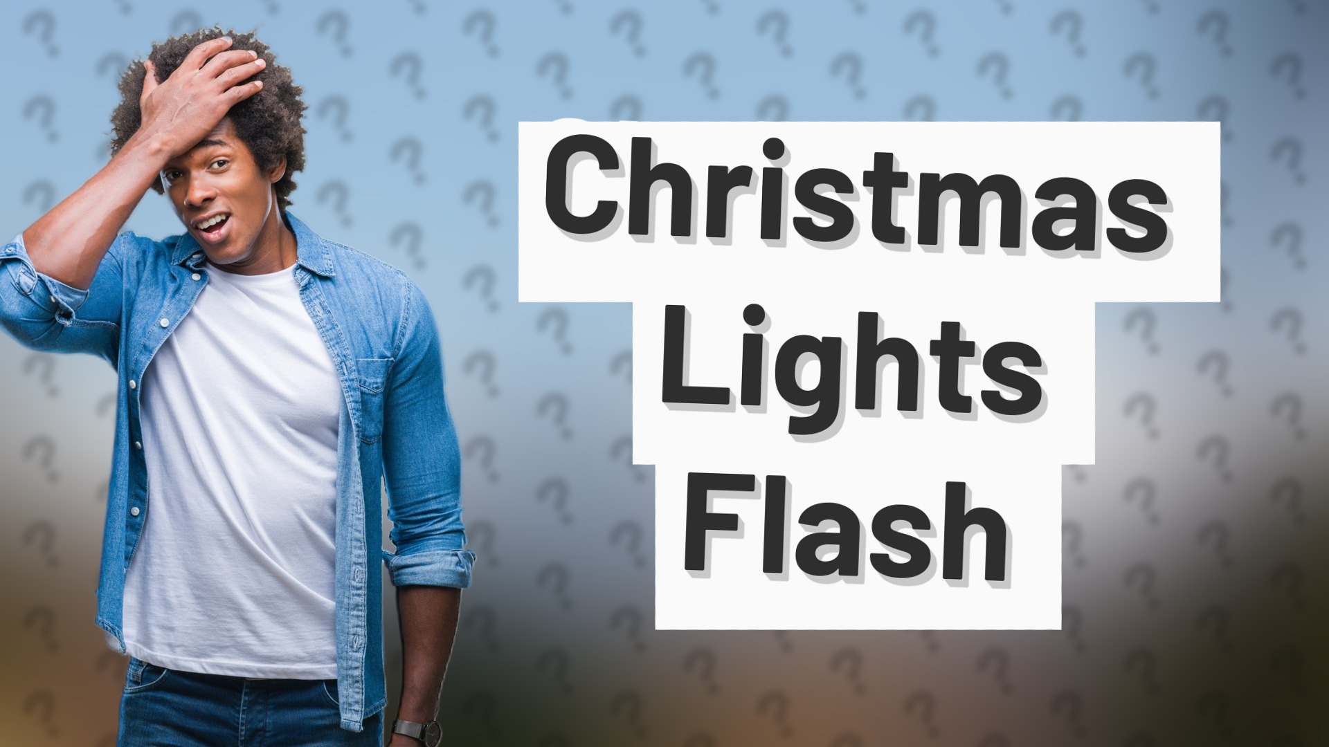 Christmas Lights Flash