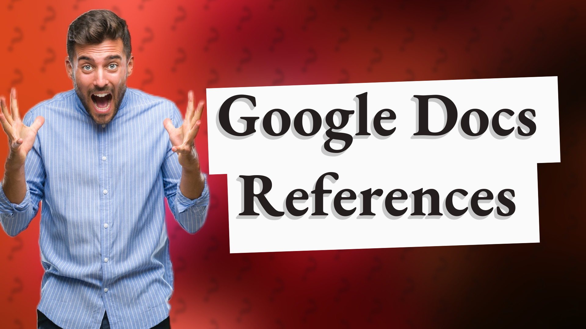 Google Docs References