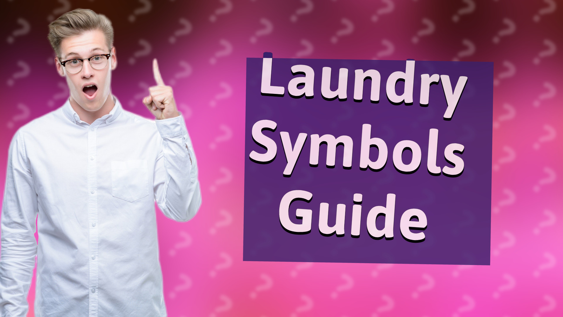 Laundry Symbols Guide
