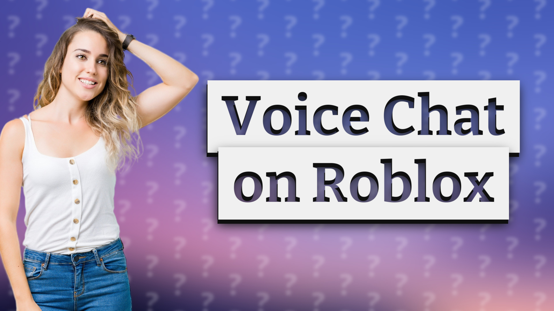 Voice Chat on Roblox