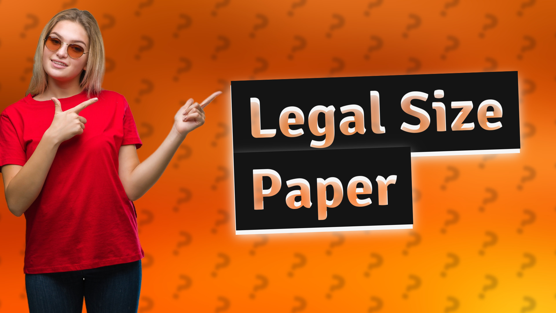 Legal Size Paper