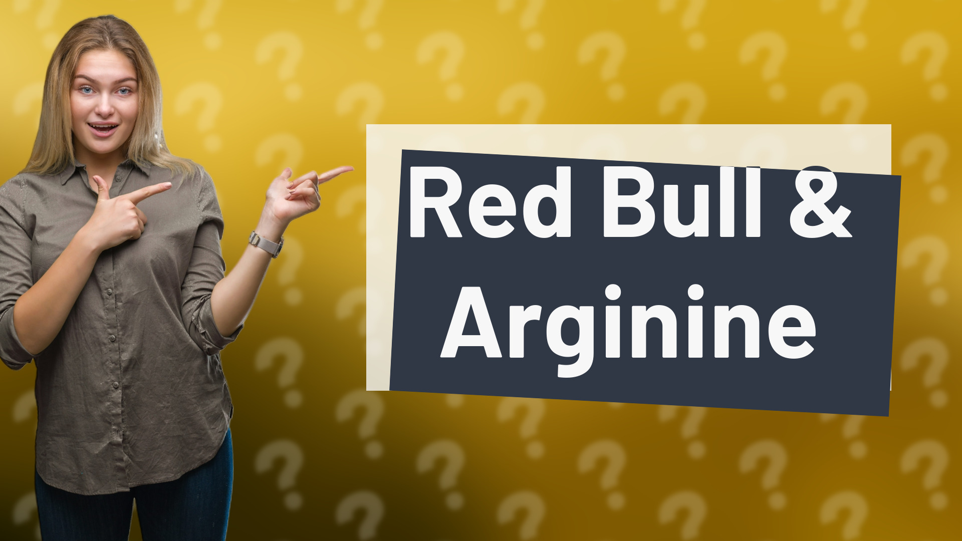 Red Bull & Arginine
