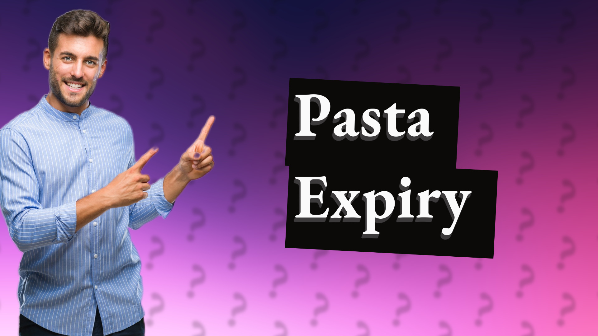 Pasta Expiry