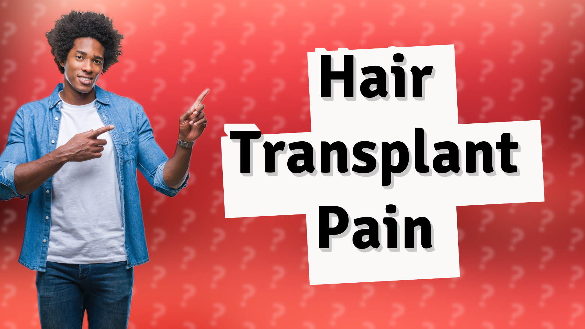 Hair Transplant Pain