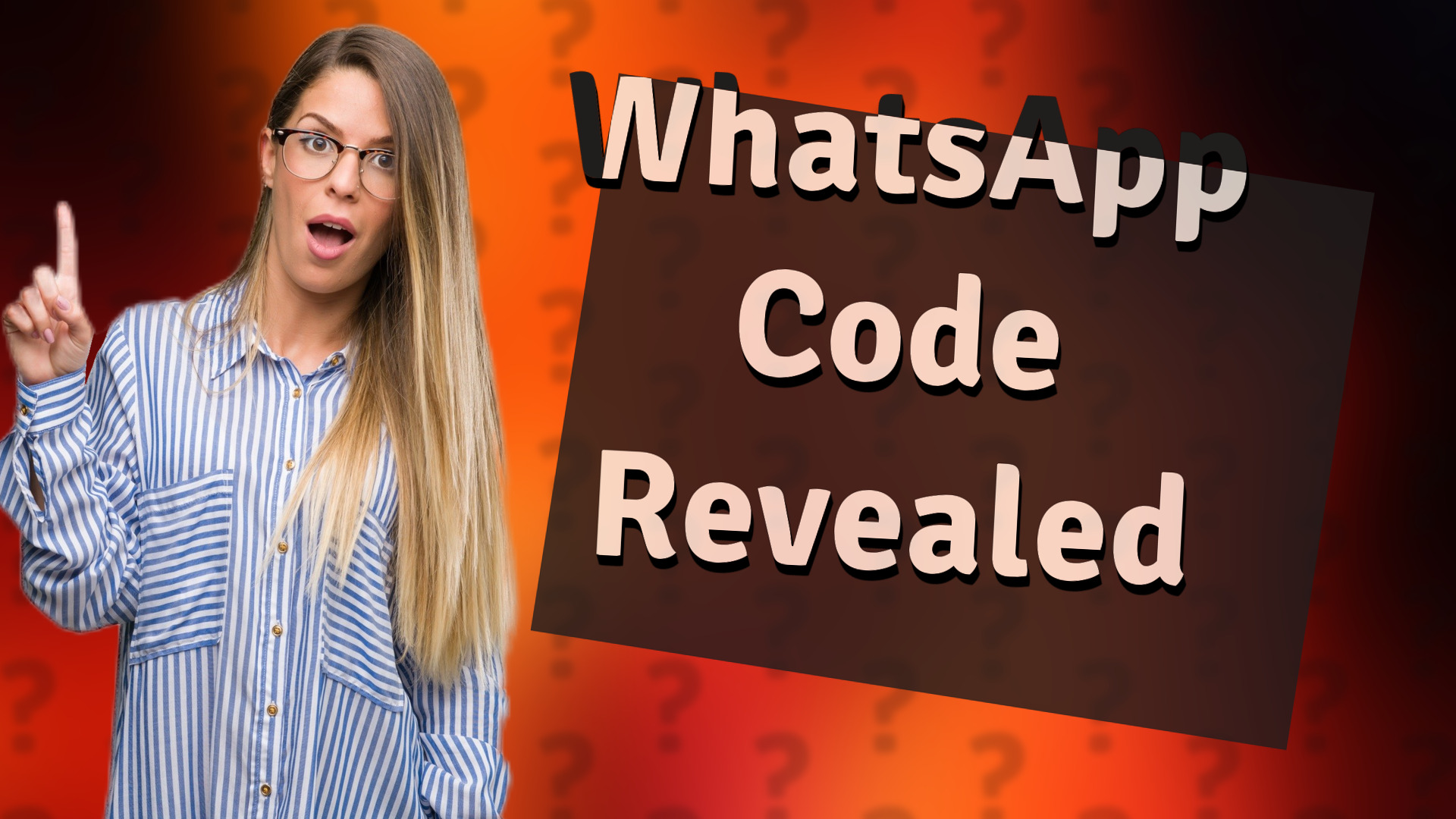 WhatsApp Code Revealed
