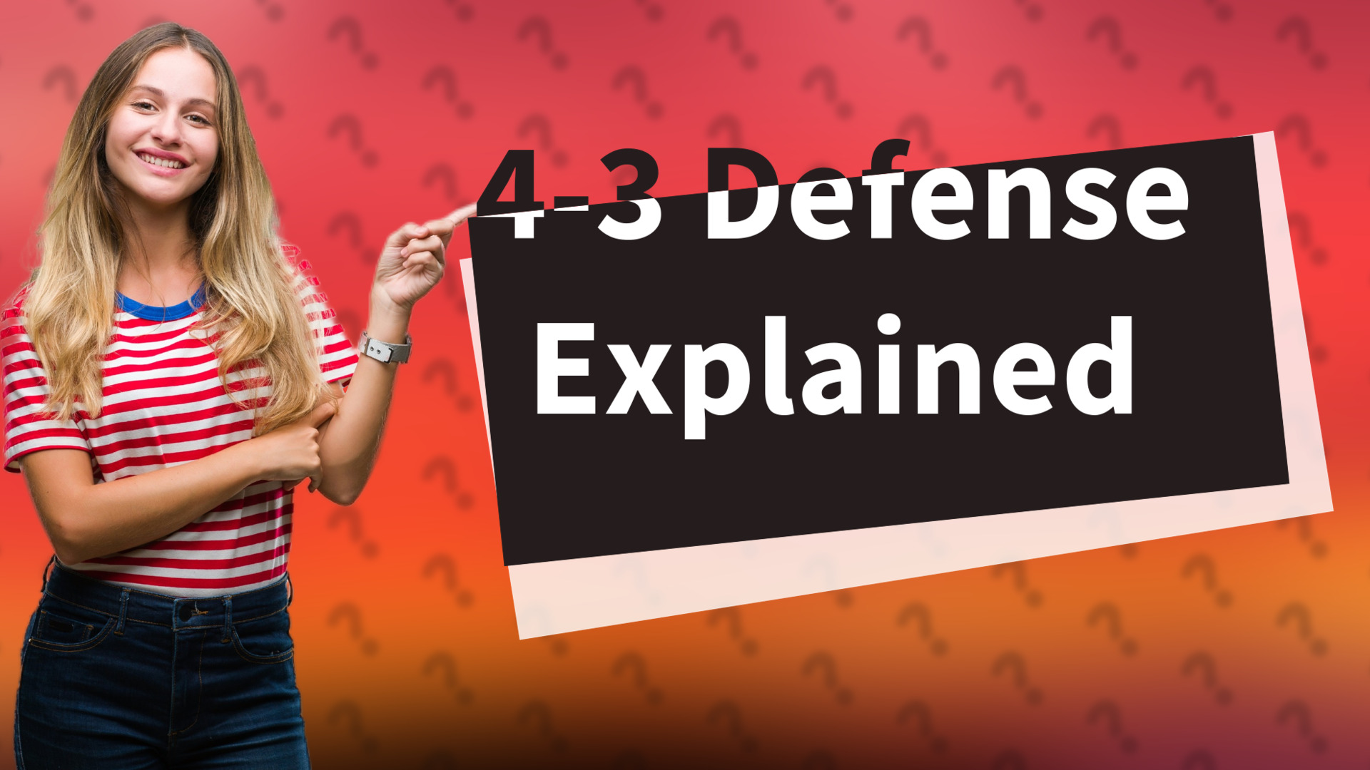 4-3 Defense Explained